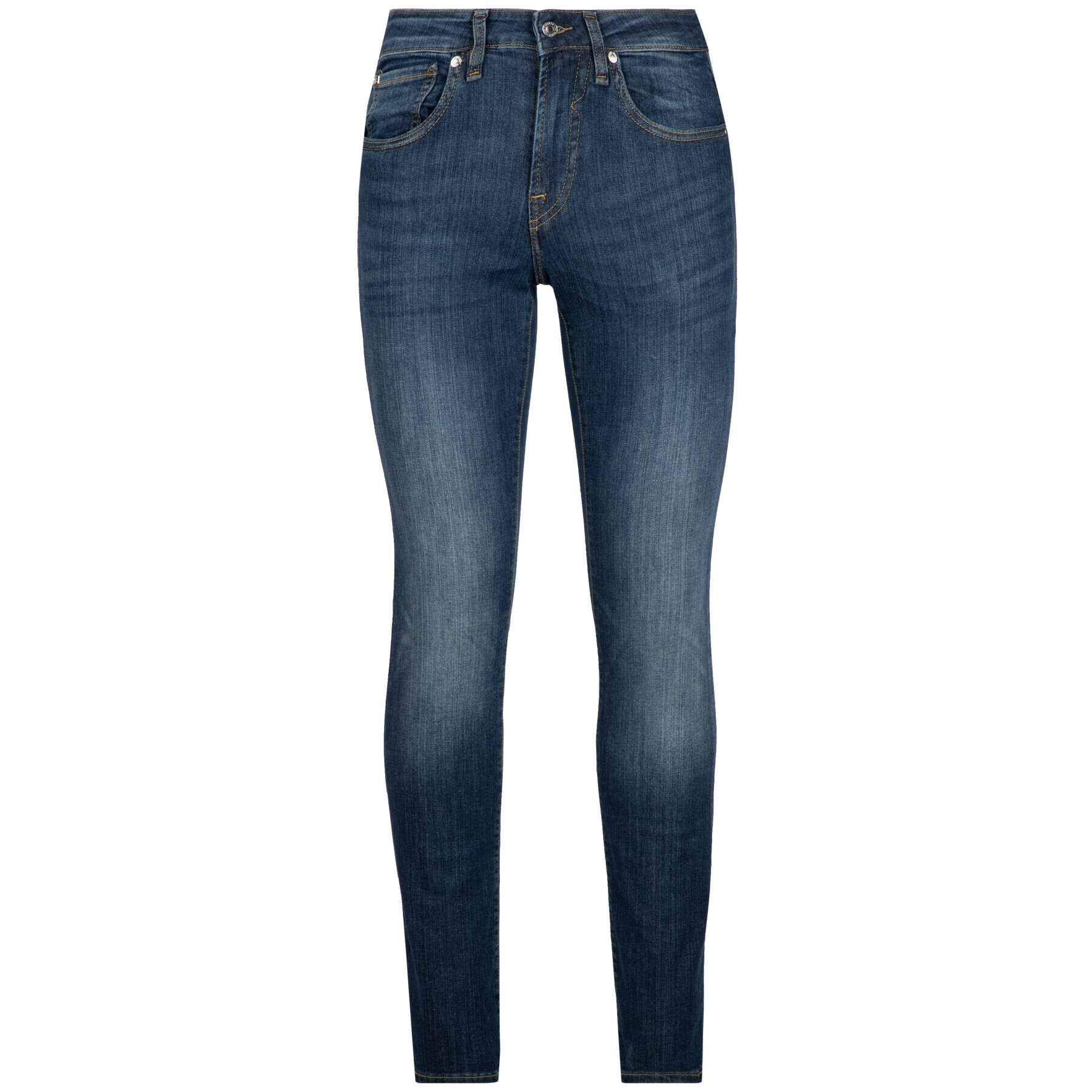 Guess Blugi Slim Fit M92AN2 D3KS1 Bleumarin Slim Fit - Pled.ro