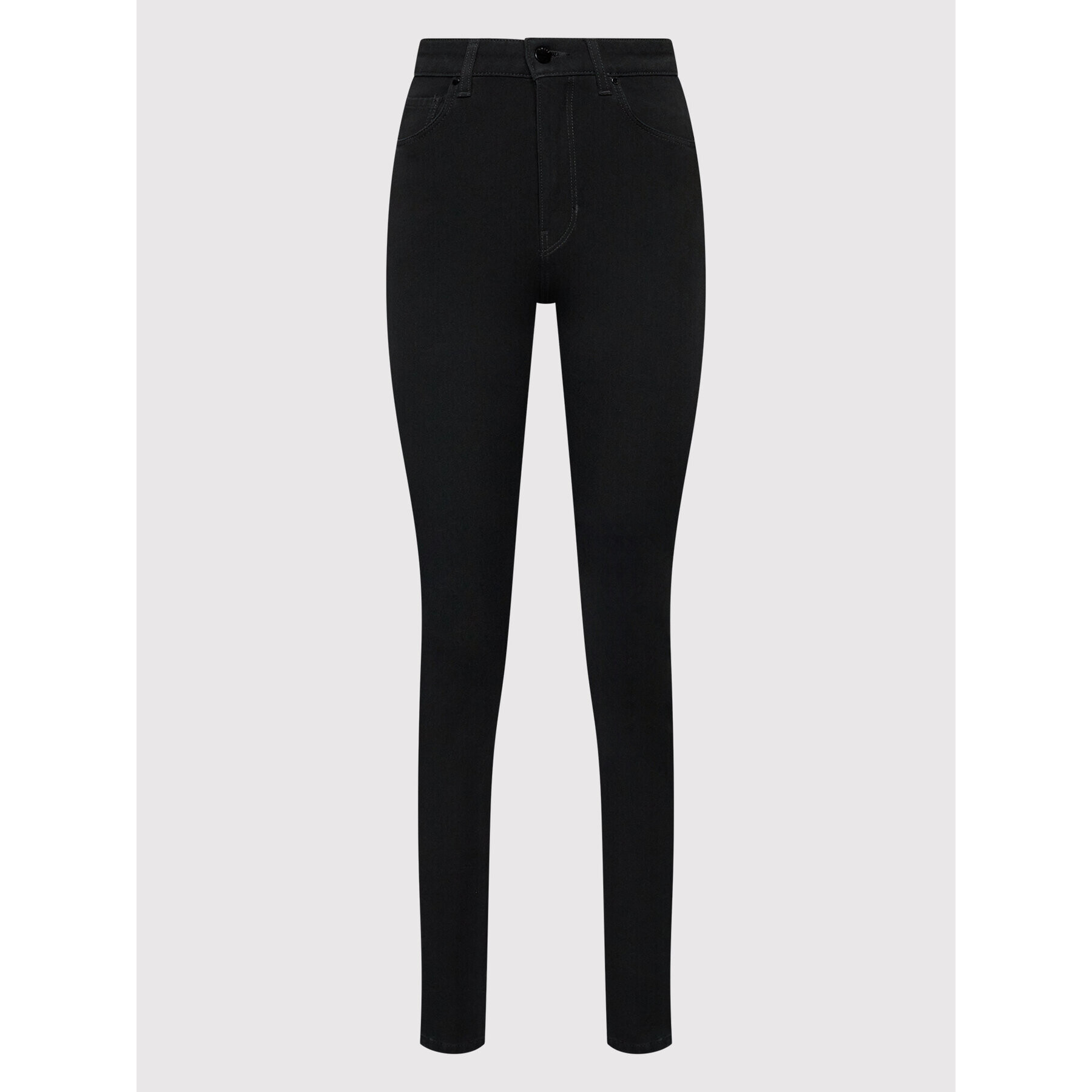 Guess Blugi W2YA94 D4PP1 Negru Skinny Fit - Pled.ro