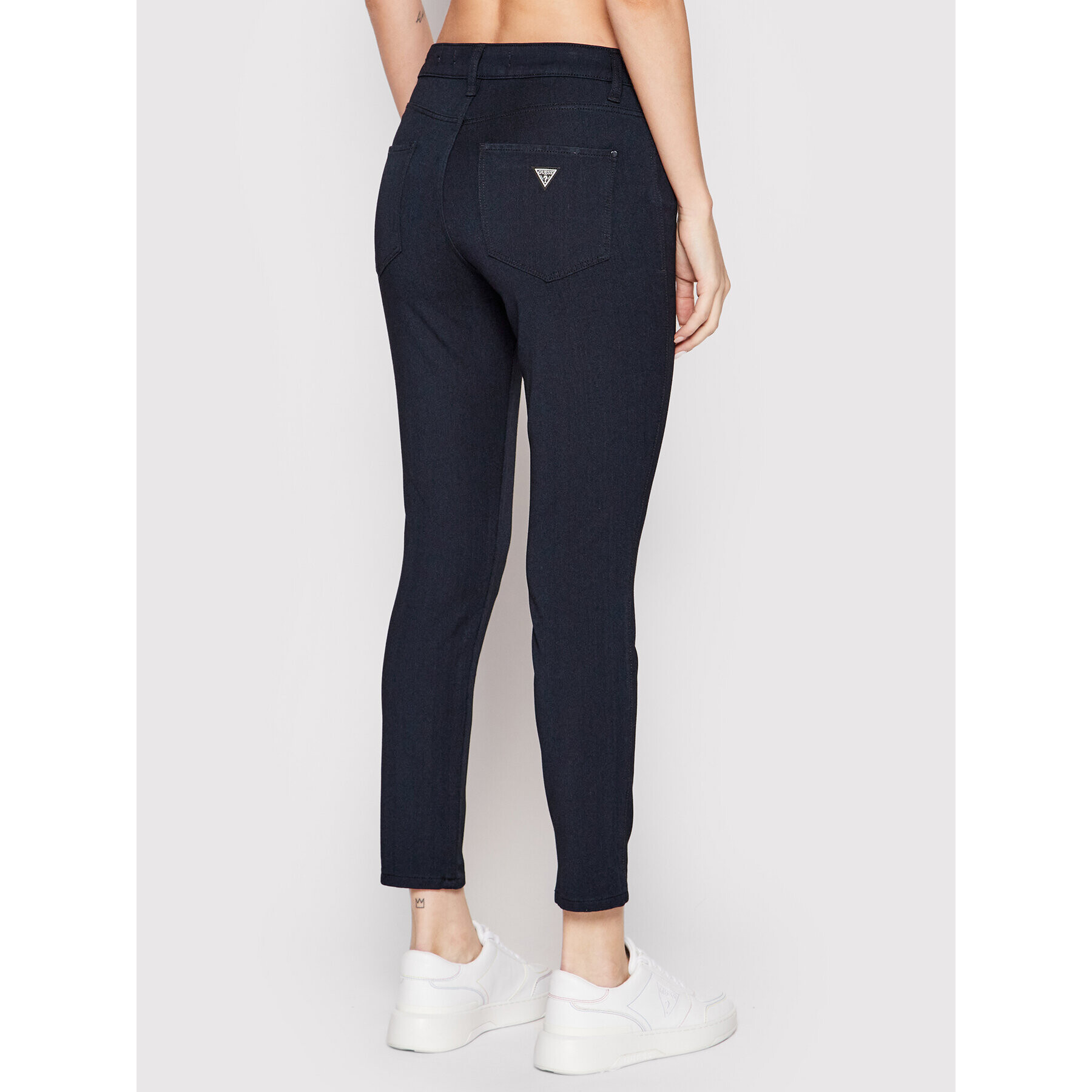 Guess Blugi W2YAJ3 D4PQ1 Bleumarin Skinny Fit - Pled.ro