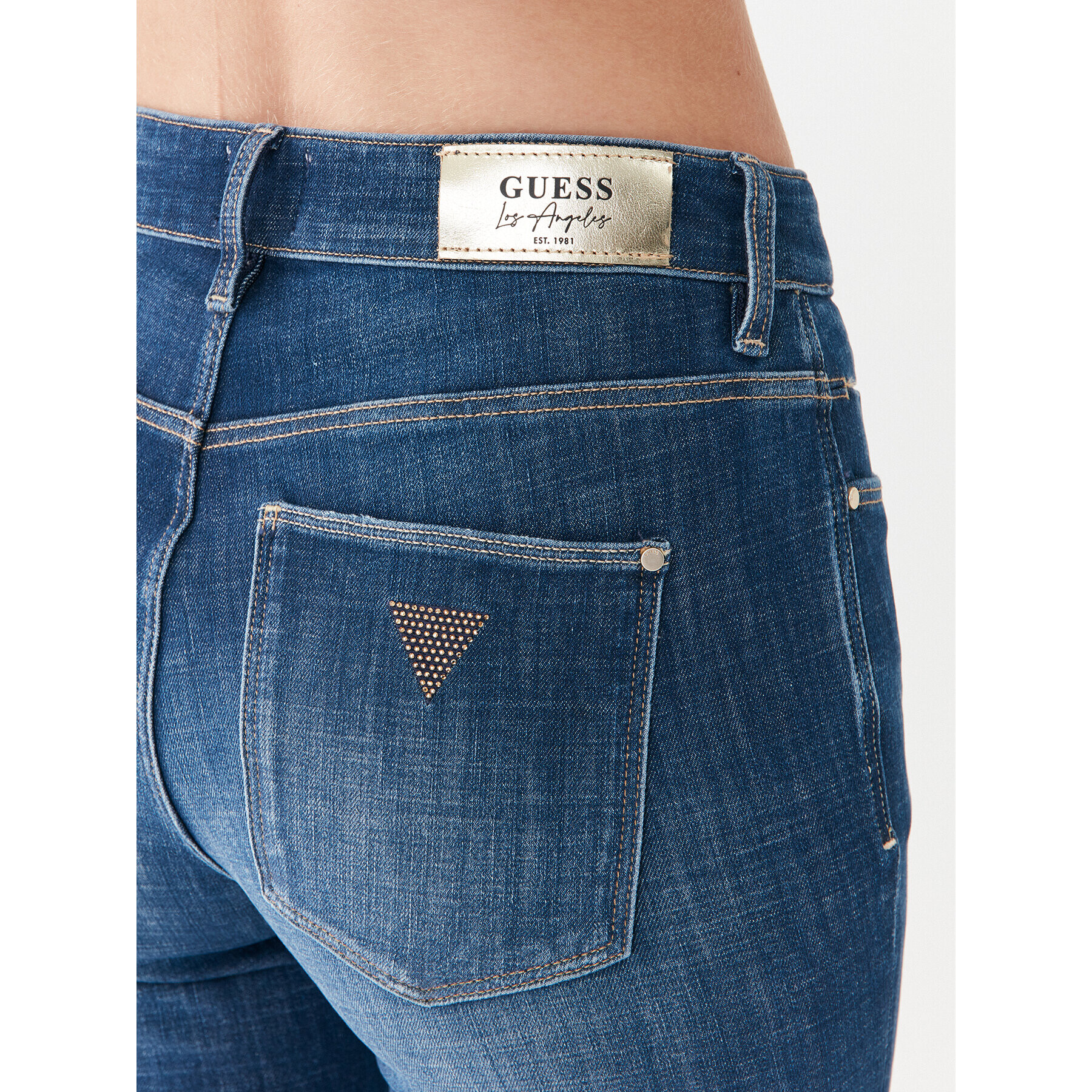 Guess Blugi W3YA59 D4PM6 Albastru Bootcut Fit - Pled.ro