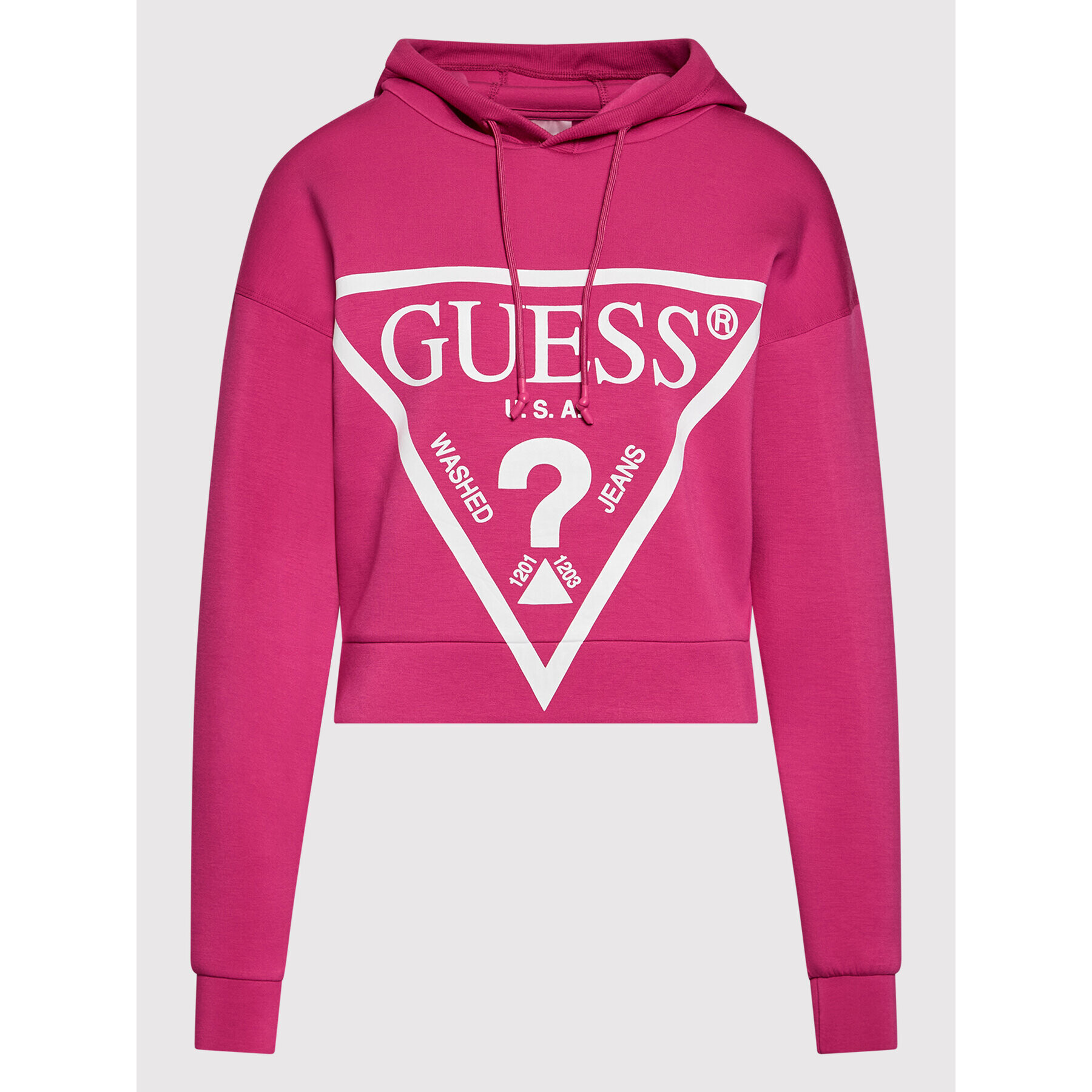 Guess Bluză Alisa O1GA29 KAMN2 Roz Comfort Fit - Pled.ro