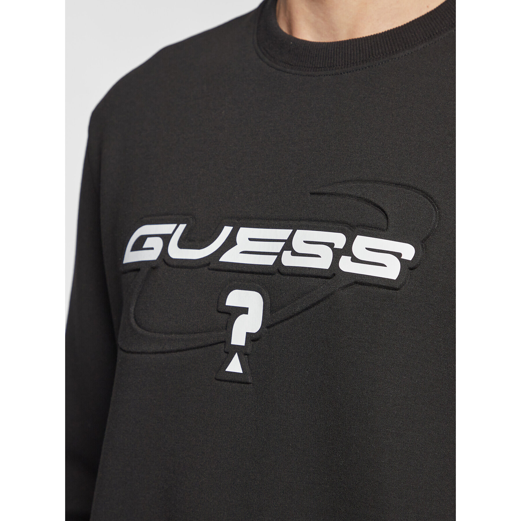 Guess Bluză Bryant Z3GQ03 KBNN0 Negru Regular Fit - Pled.ro