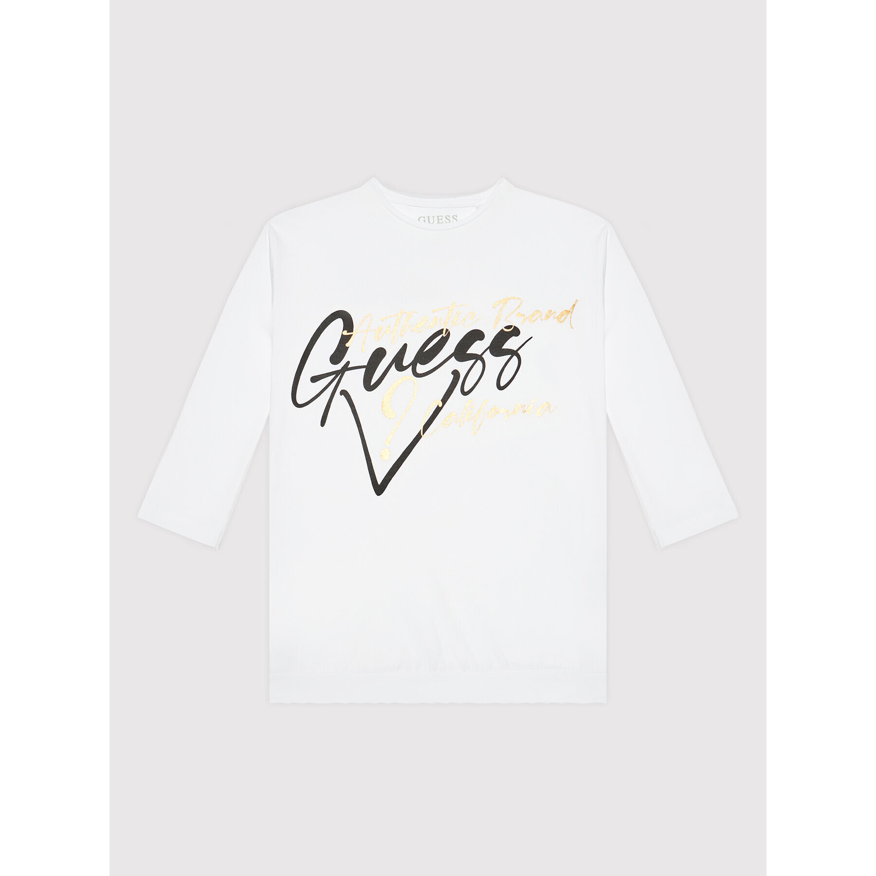 Guess Bluză J1BI21 J1311 Alb Regular Fit - Pled.ro