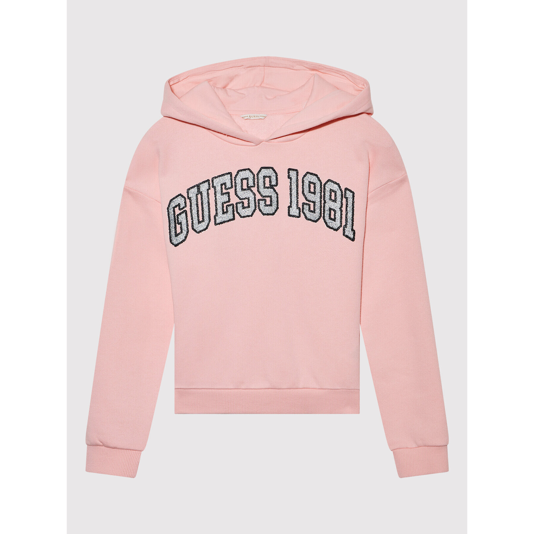 Guess Bluză J1BQ08 KAUX0 Roz Regular Fit - Pled.ro