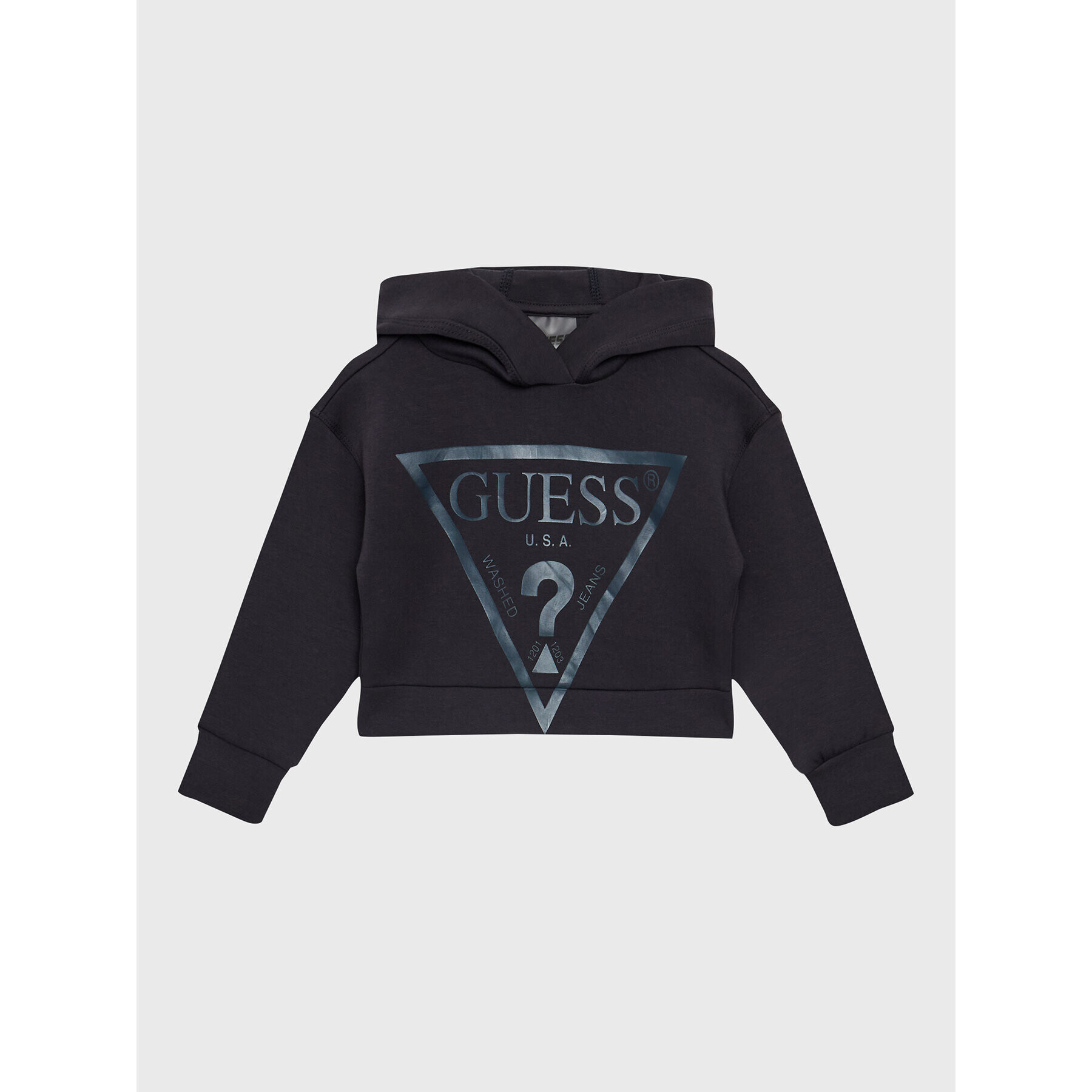 Guess Bluză J2BQ35 FL03S Bleumarin Regular Fit - Pled.ro