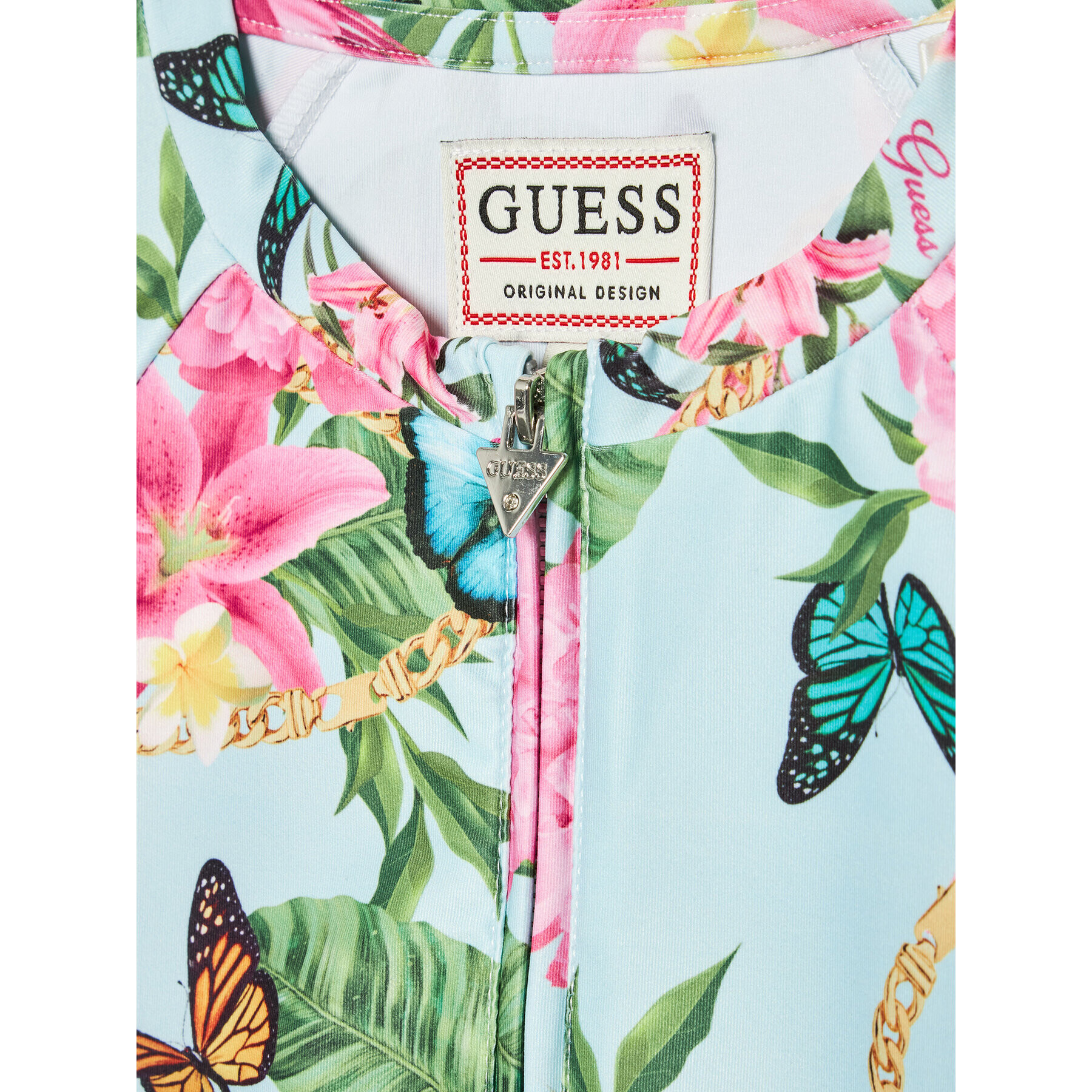 Guess Bluză J2GQ01 MC01P Colorat Regular Fit - Pled.ro