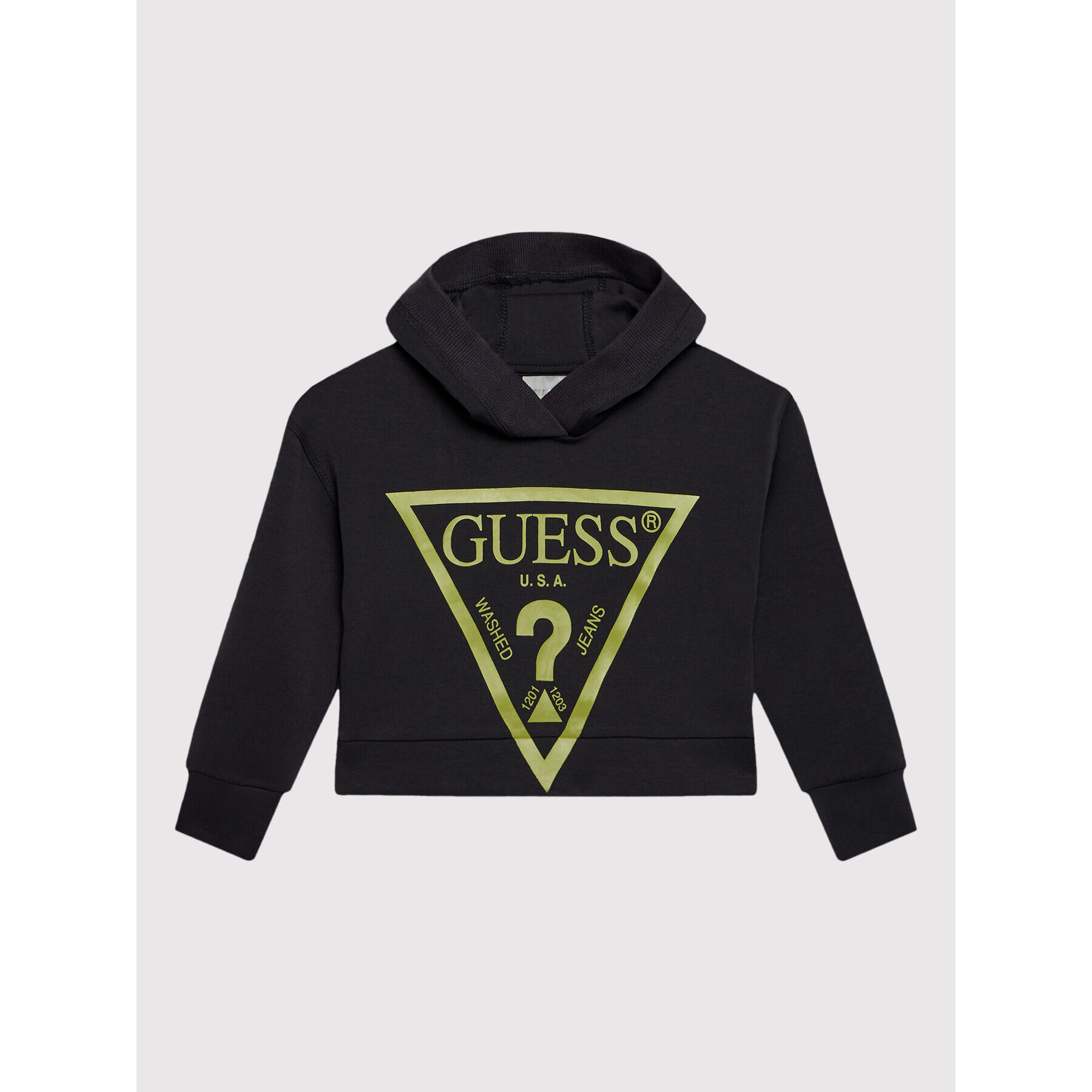 Guess Bluză J2RQ22 KAMN2 Negru Regular Fit - Pled.ro