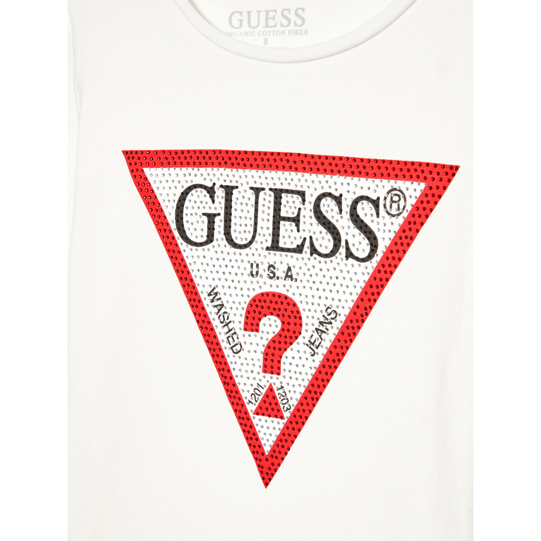 Guess Bluză J2YI50 K6YW1 Alb Regular Fit - Pled.ro