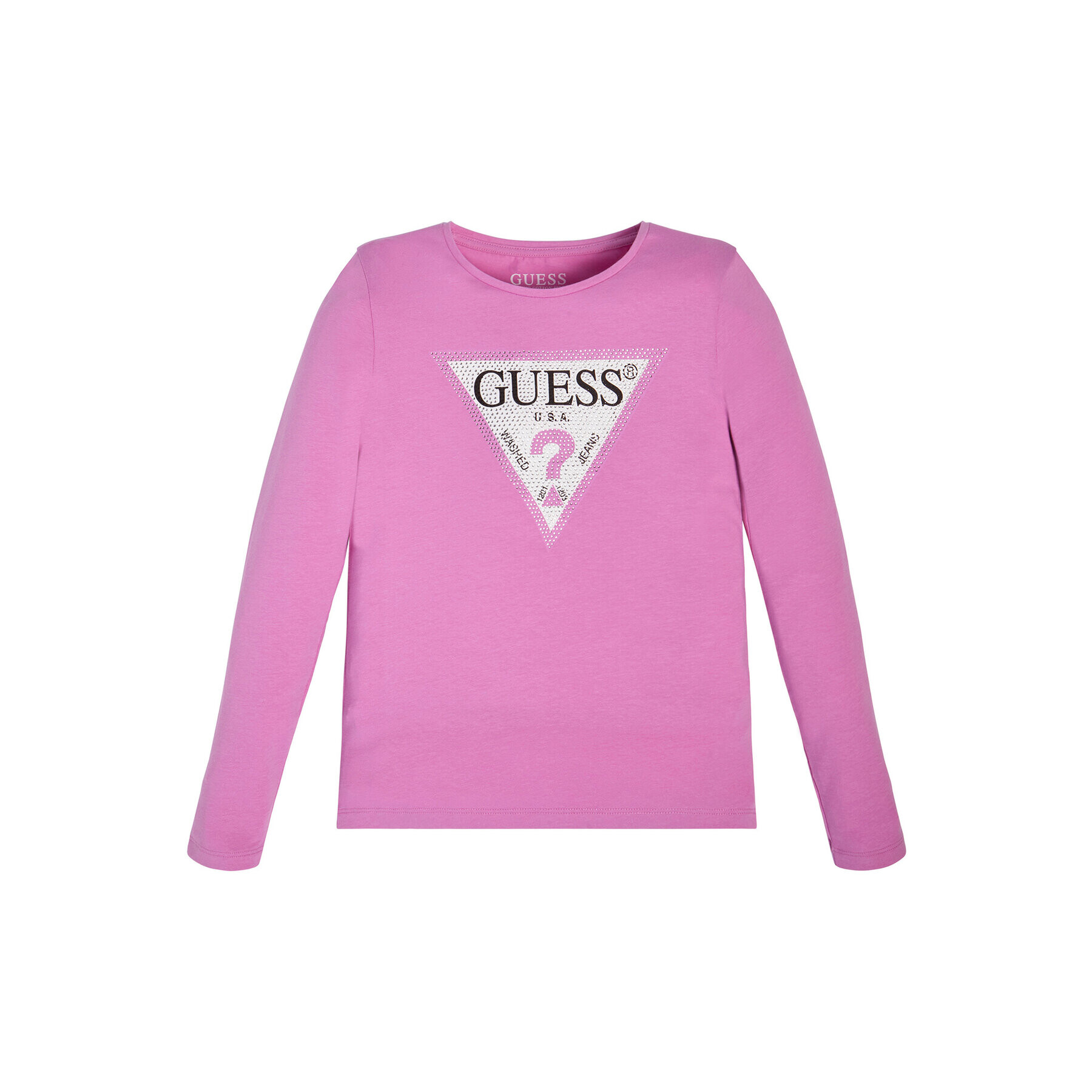 Guess Bluză J2YI50 K6YW1 Roz Regular Fit - Pled.ro