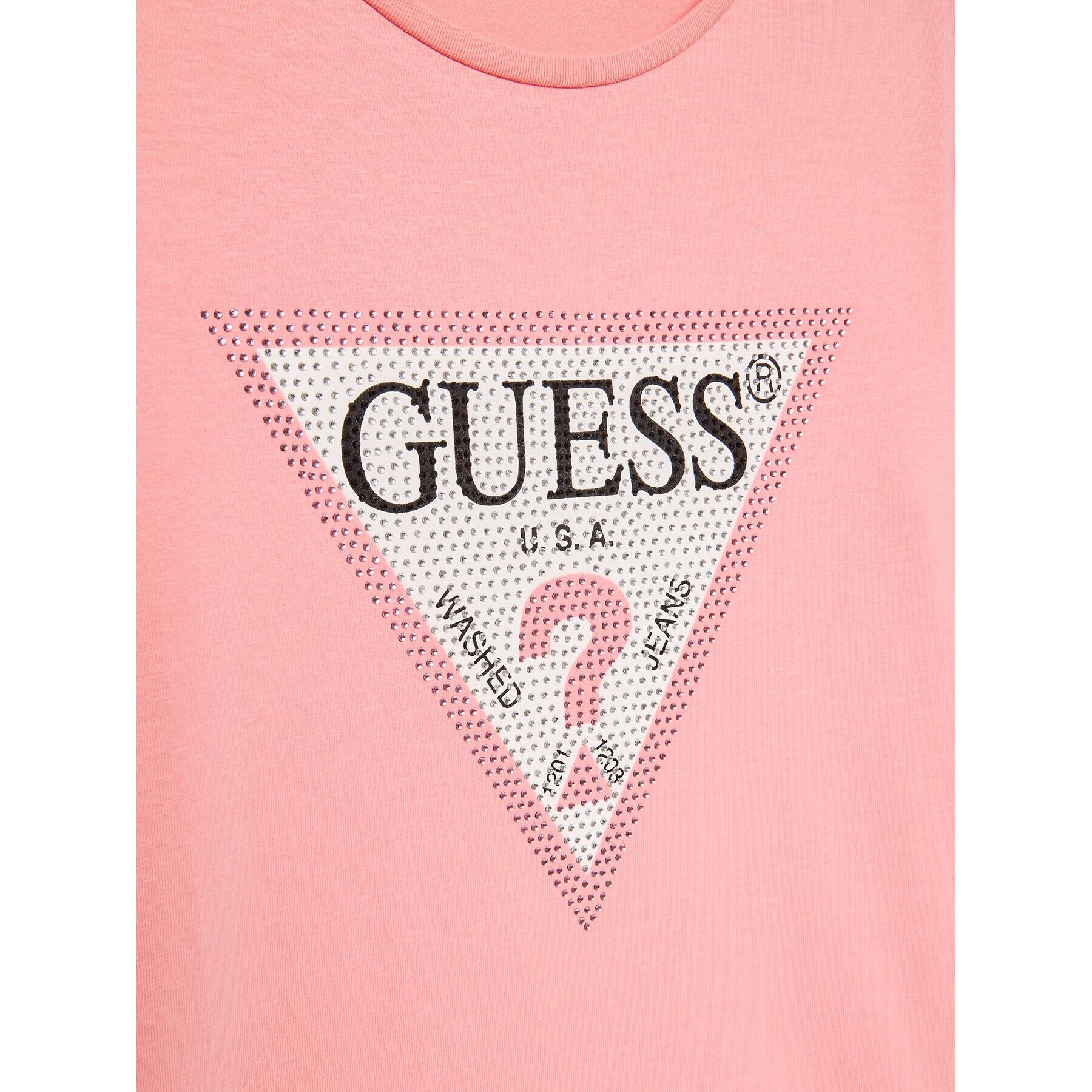 Guess Bluză J2YI50 K6YW1 Roz Regular Fit - Pled.ro