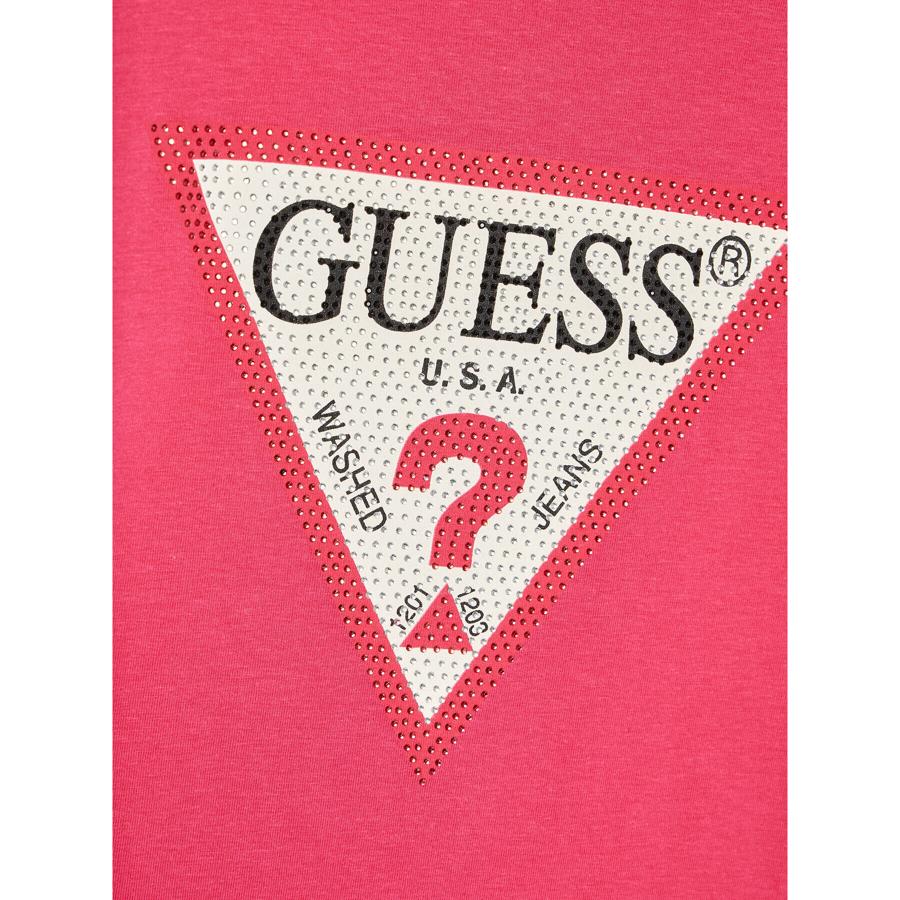 Guess Bluză J2YI50 K6YW1 Roz Regular Fit - Pled.ro