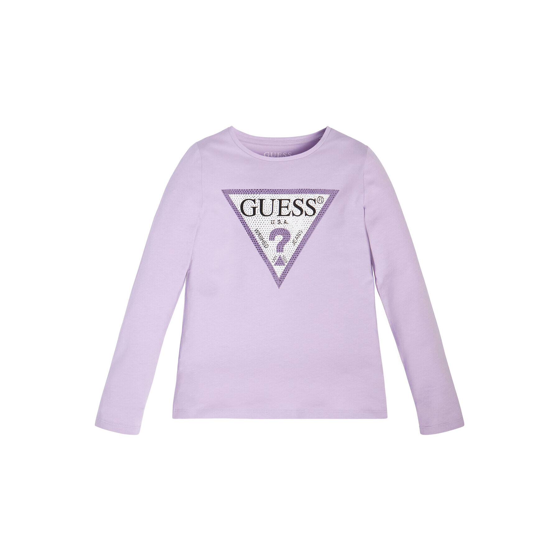 Guess Bluză J2YI50 K6YW1 Violet Regular Fit - Pled.ro