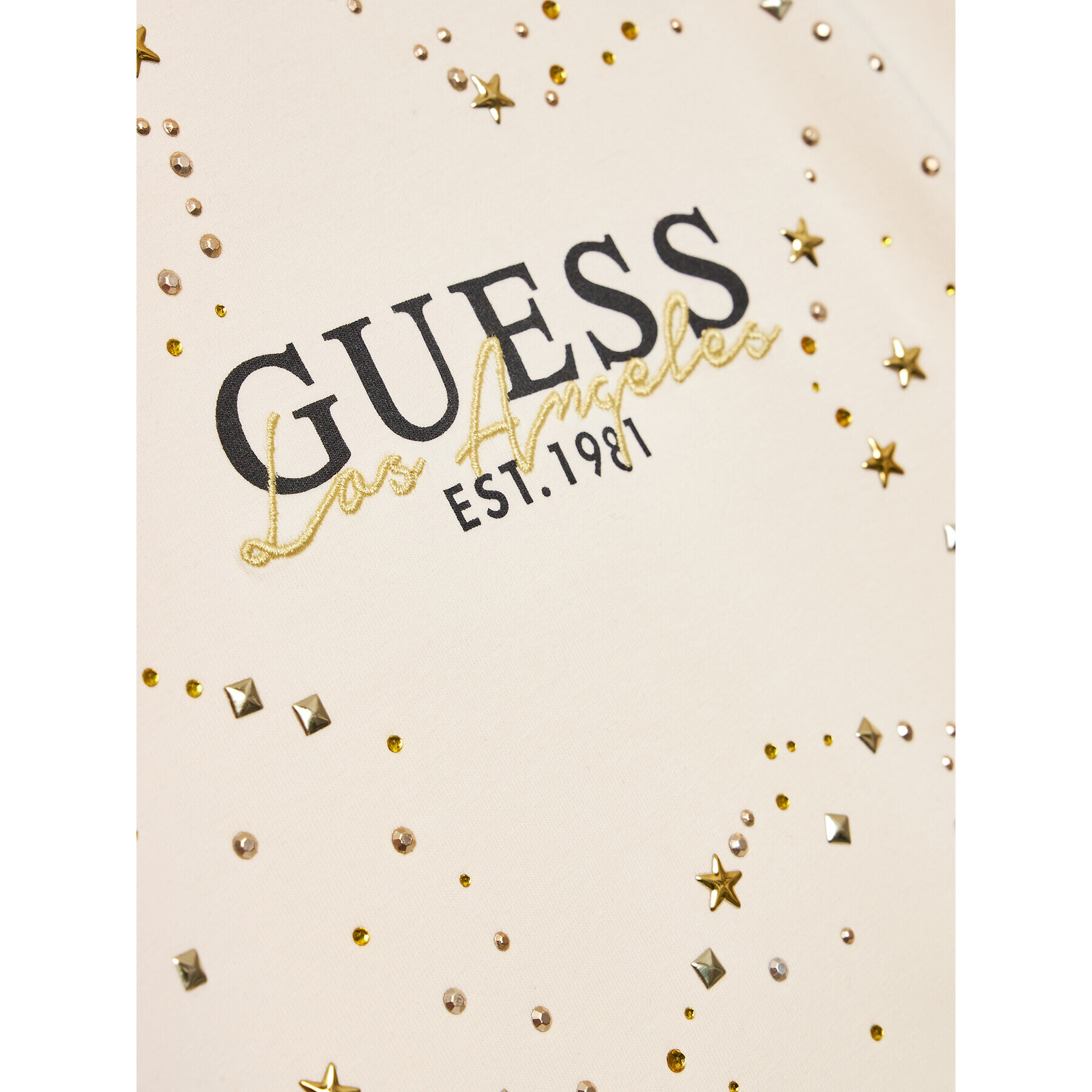 Guess Bluză J3BI09 J1314 Écru Regular Fit - Pled.ro