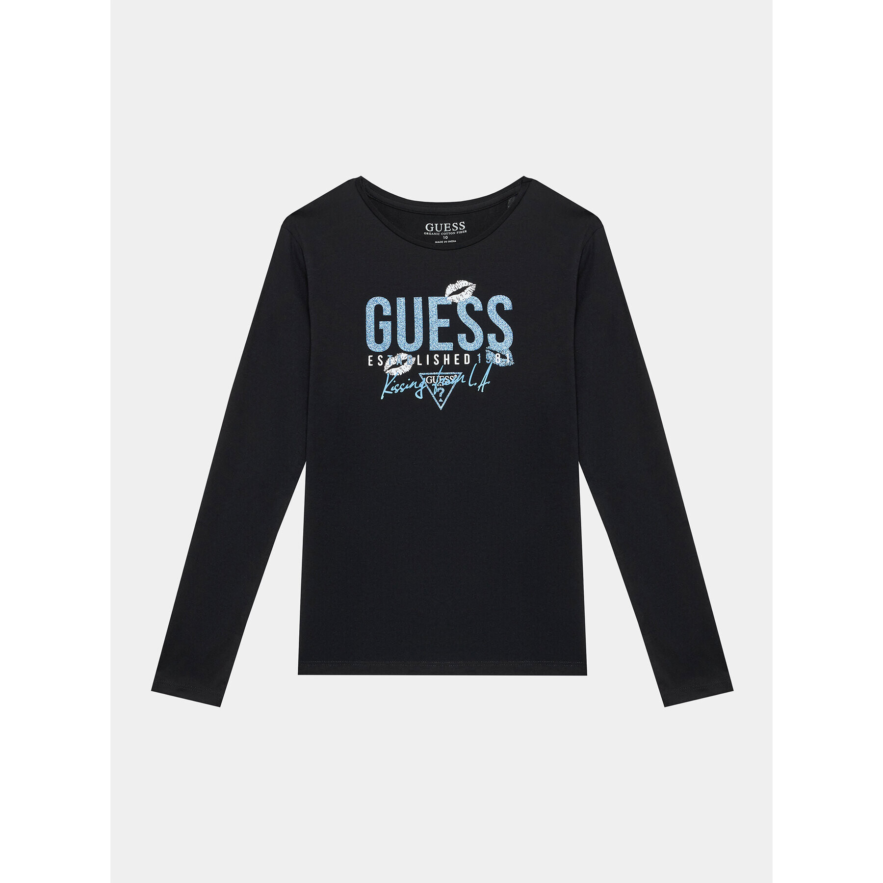 Guess Bluză J3BI16 J1314 Negru Regular Fit - Pled.ro