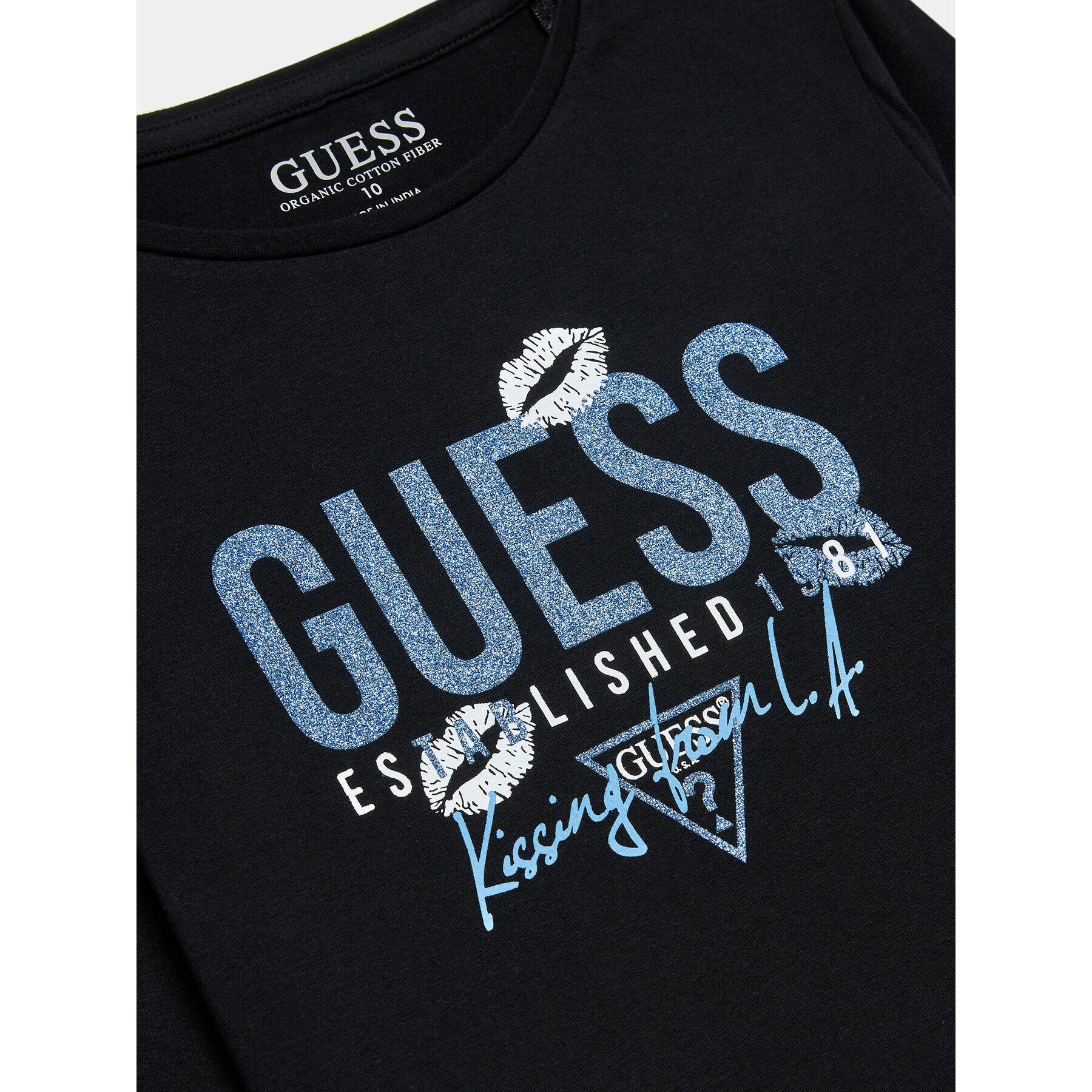 Guess Bluză J3BI16 J1314 Negru Regular Fit - Pled.ro