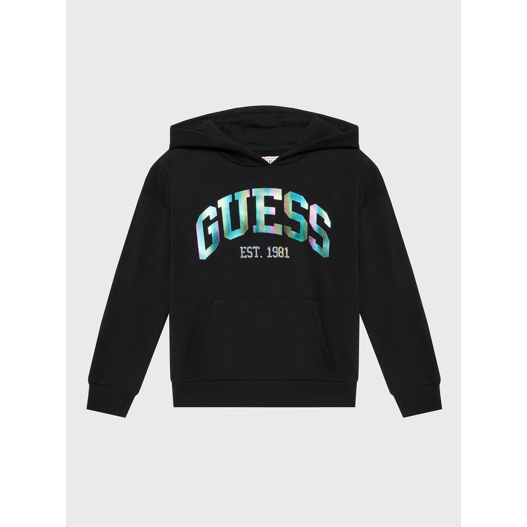 Guess Bluză J3RQ01 KA6R0 Negru Regular Fit - Pled.ro