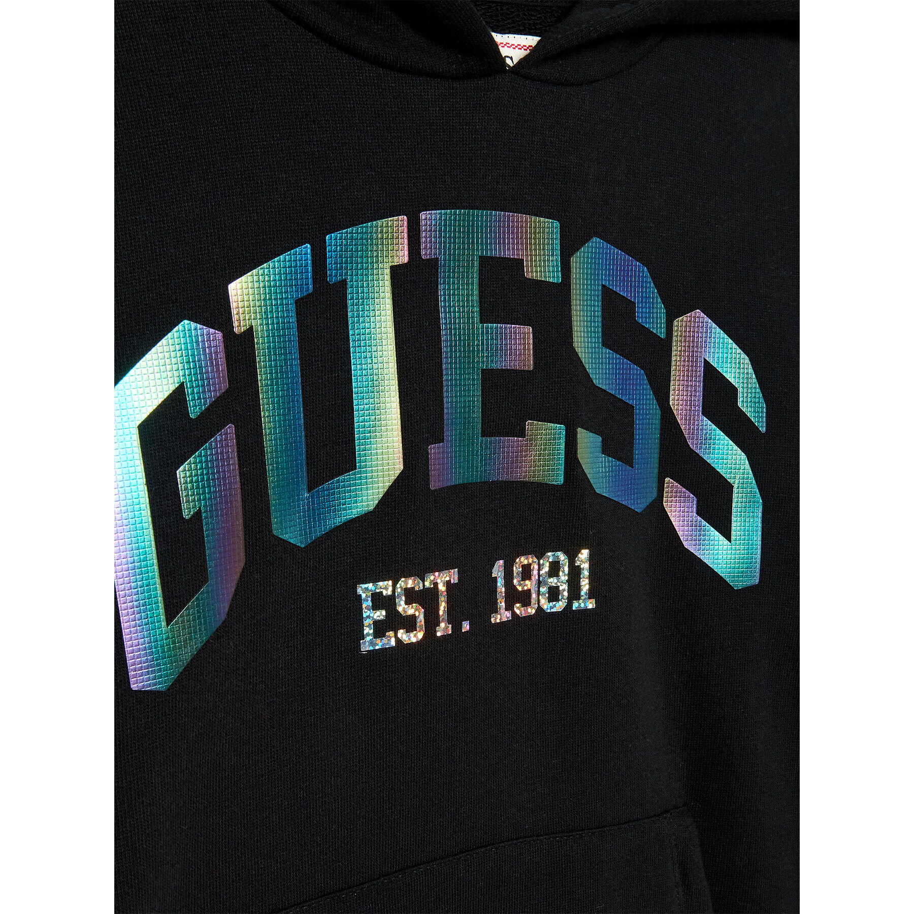 Guess Bluză J3RQ01 KA6R0 Negru Regular Fit - Pled.ro