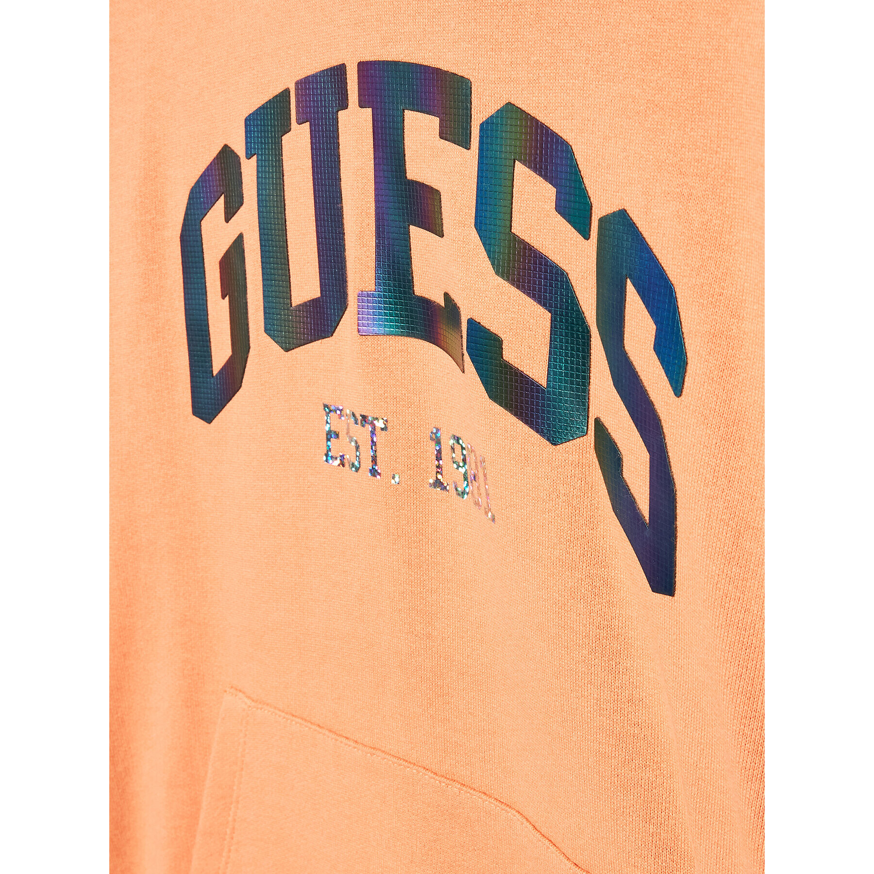 Guess Bluză J3RQ01 KA6R0 Portocaliu Regular Fit - Pled.ro