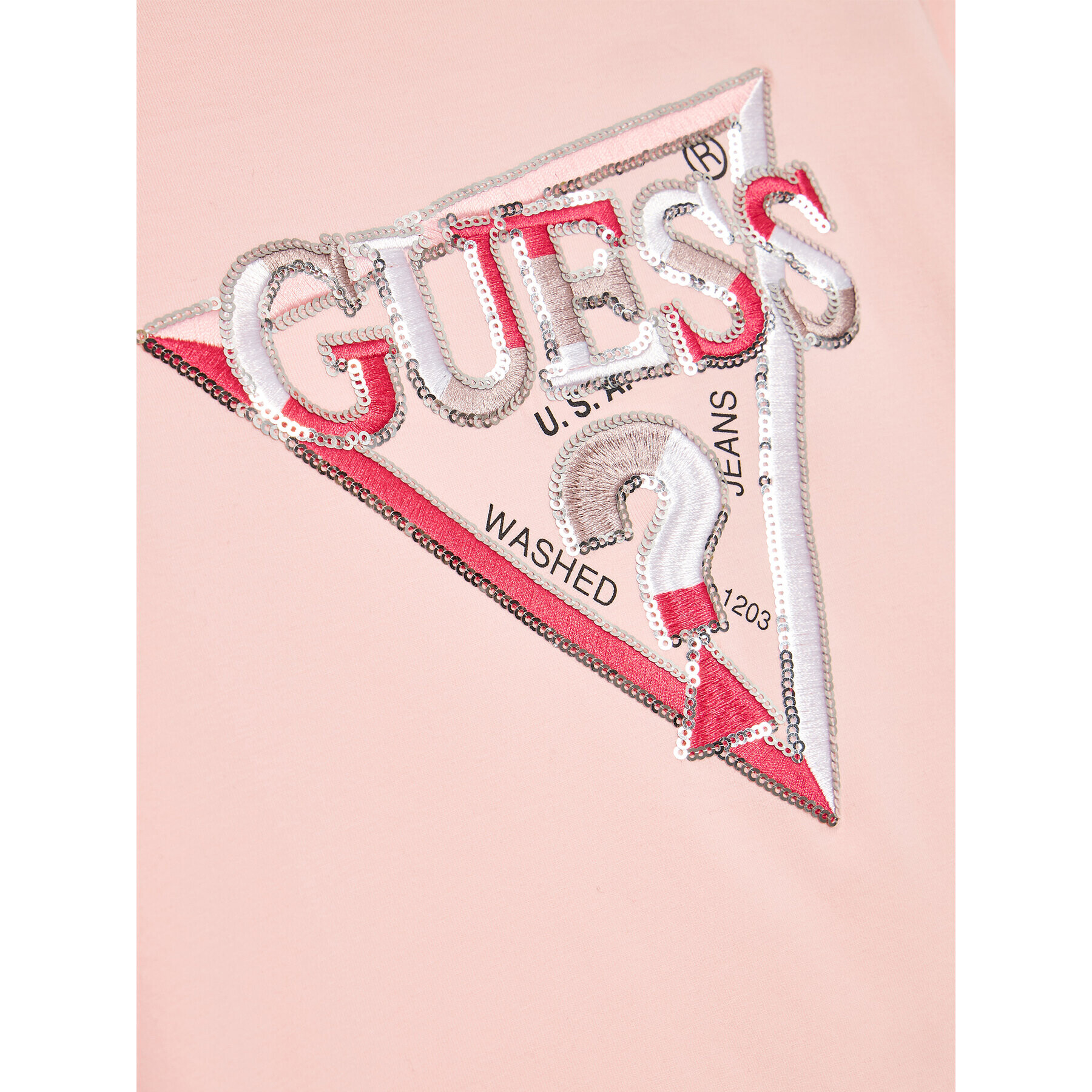 Guess Bluză J3YI50 K6YW4 Roz Regular Fit - Pled.ro