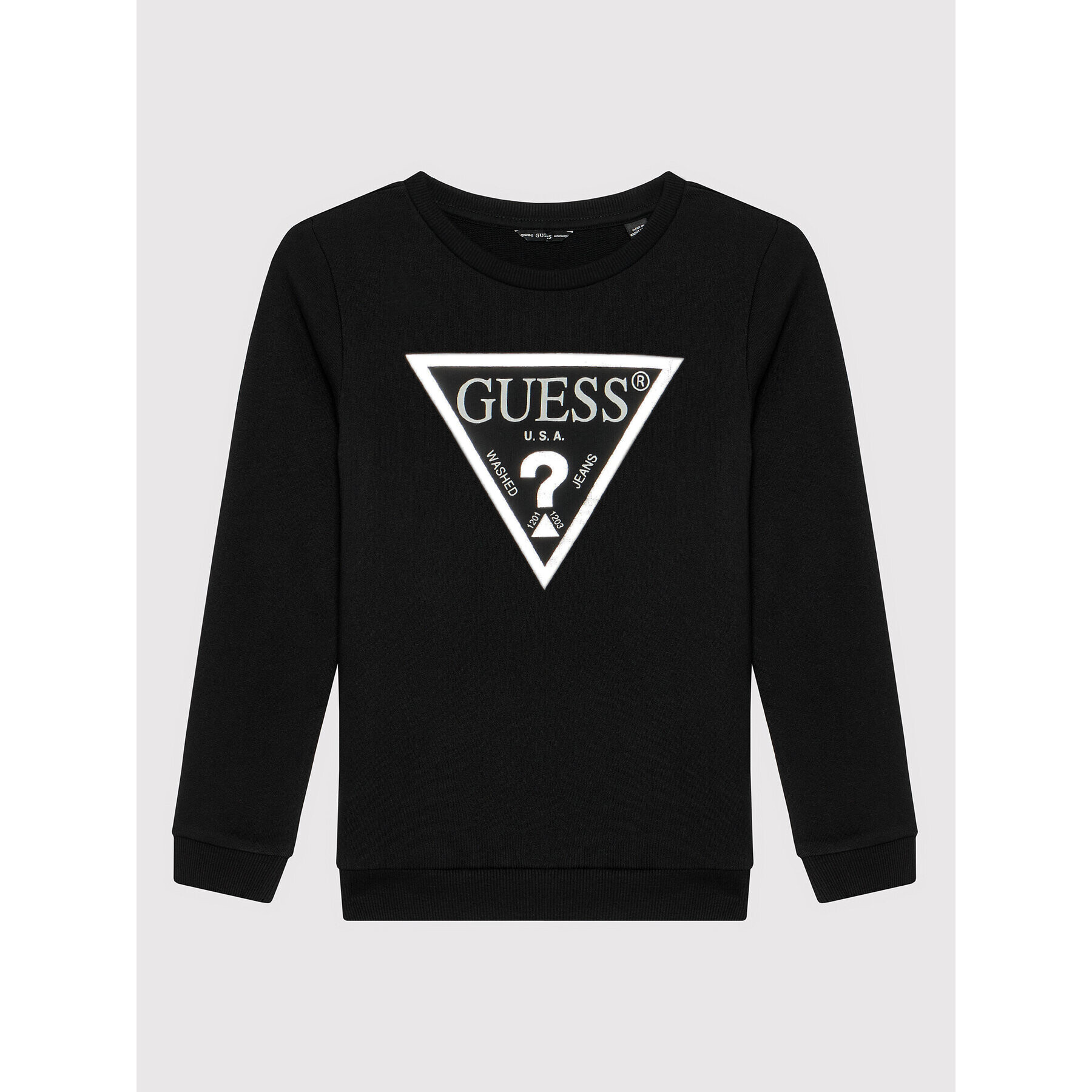 Guess Bluză J74Q10 KAUG0 Negru Regular Fit - Pled.ro