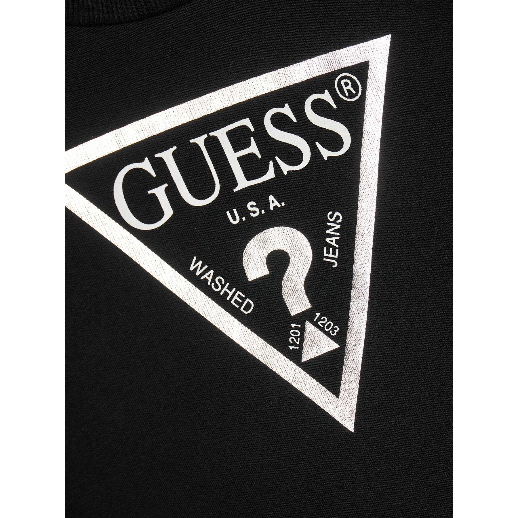 Guess Bluză J74Q10 KAUG0 Negru Regular Fit - Pled.ro