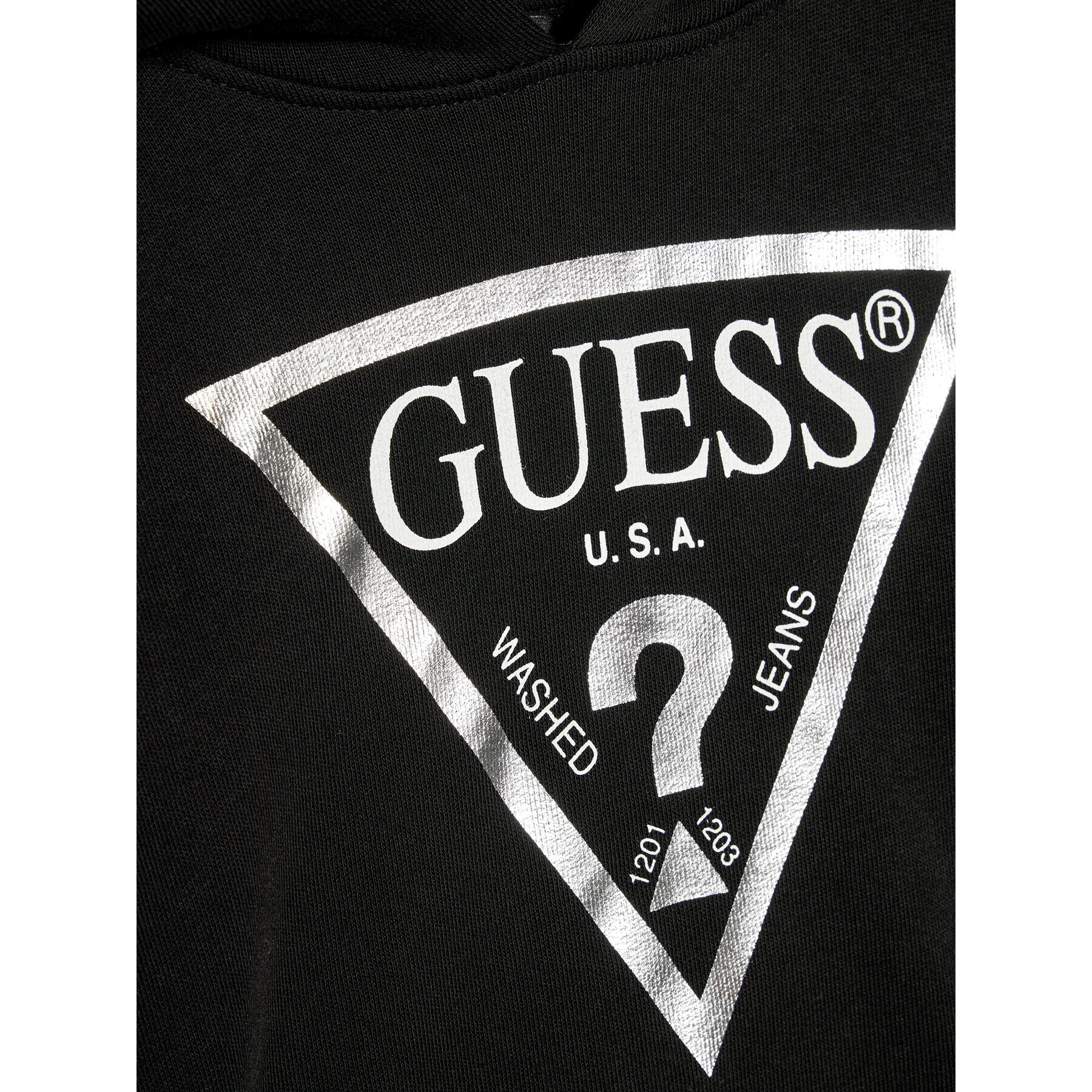 Guess Bluză J83Q14 KAUG0 Negru Regular Fit - Pled.ro