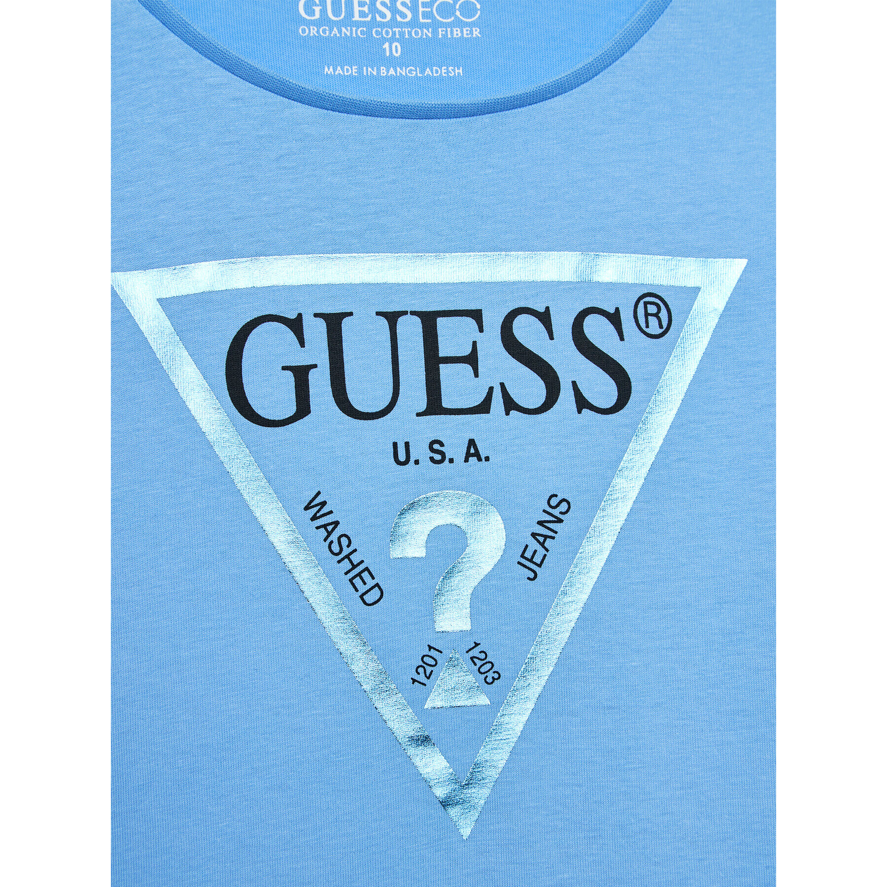 Guess Bluză J84I36 K8HM0 Albastru Regular Fit - Pled.ro