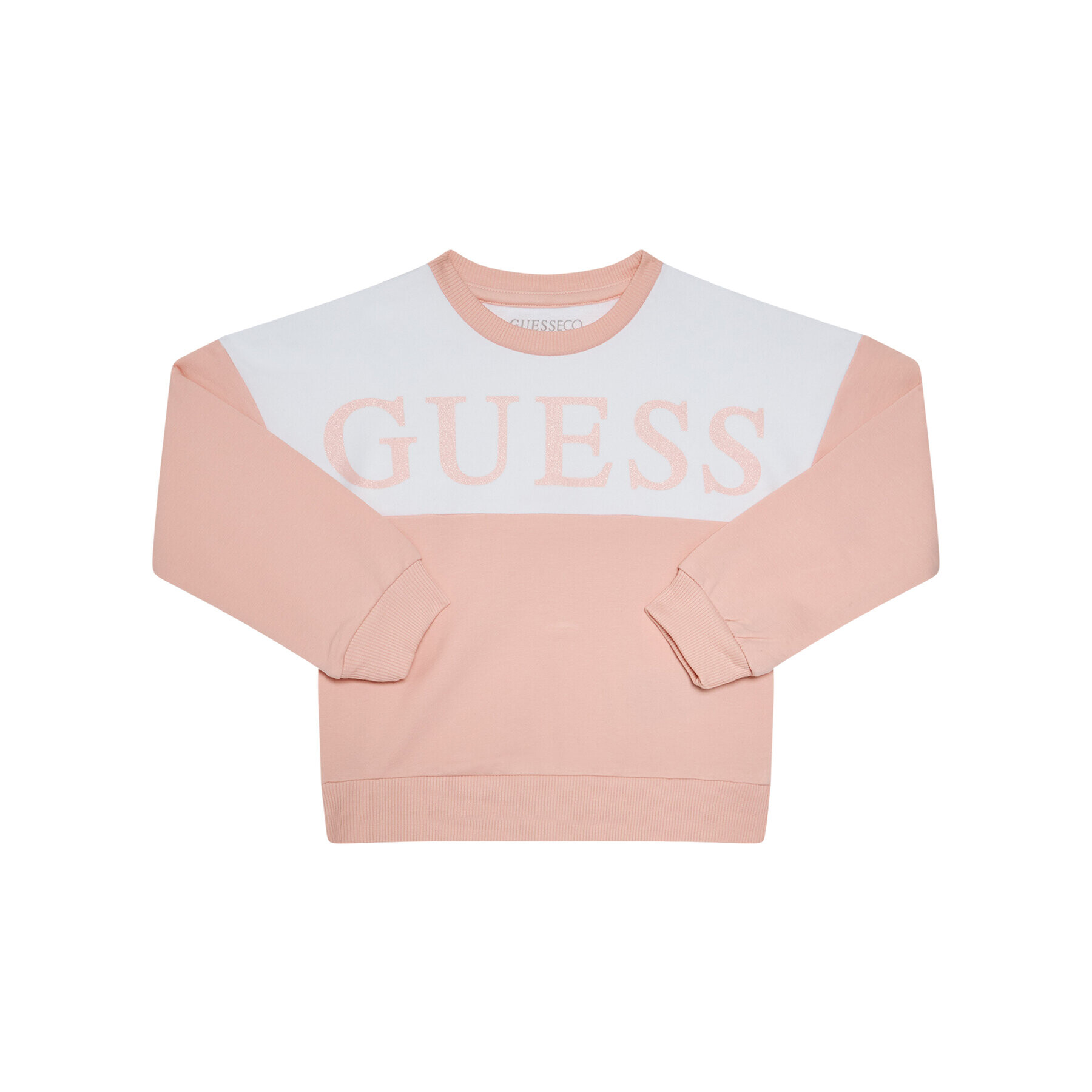 Guess Bluză K0YQ00 KA6V0 Roz Regular Fit - Pled.ro