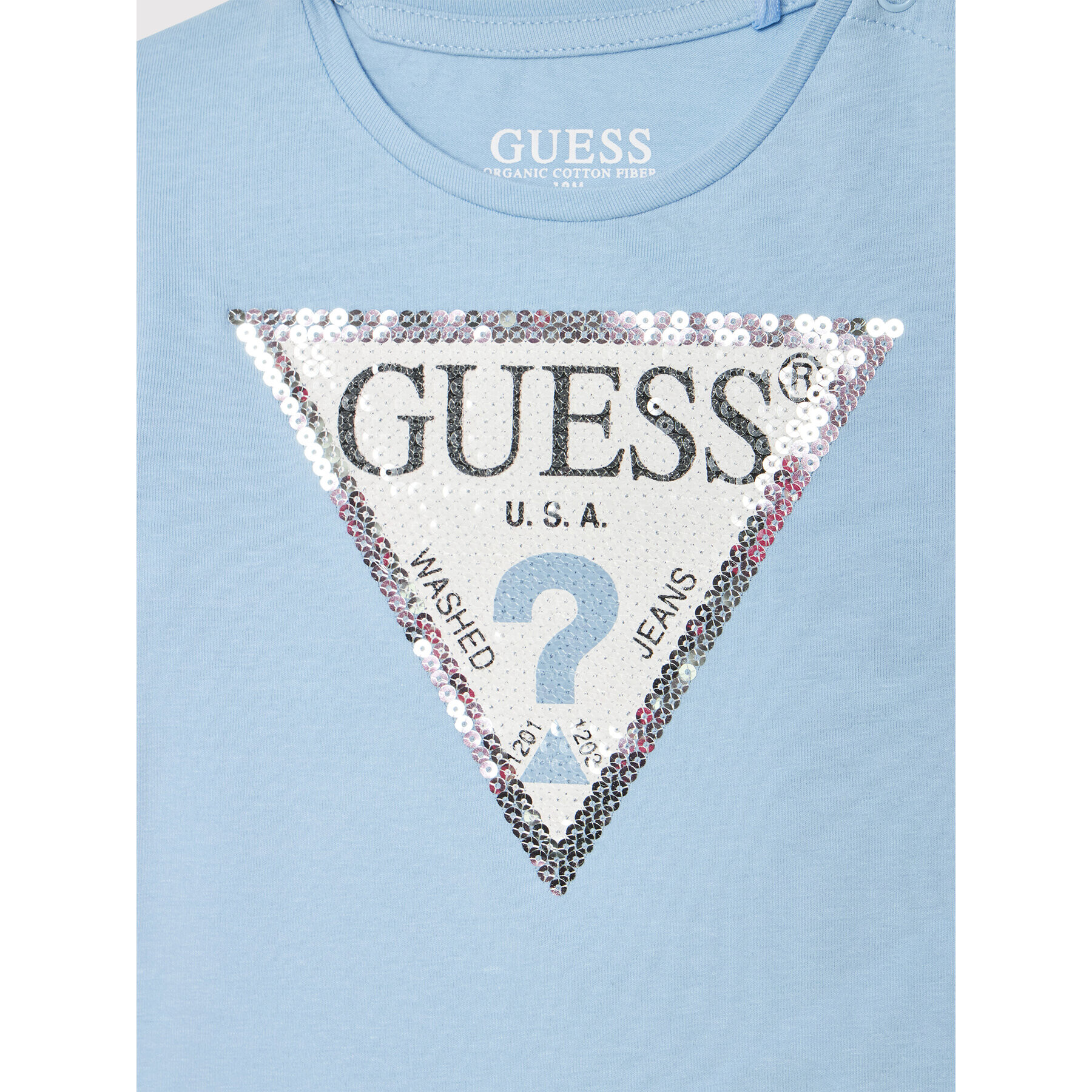 Guess Bluză K1YI29 K6YW1 Albastru Regular Fit - Pled.ro