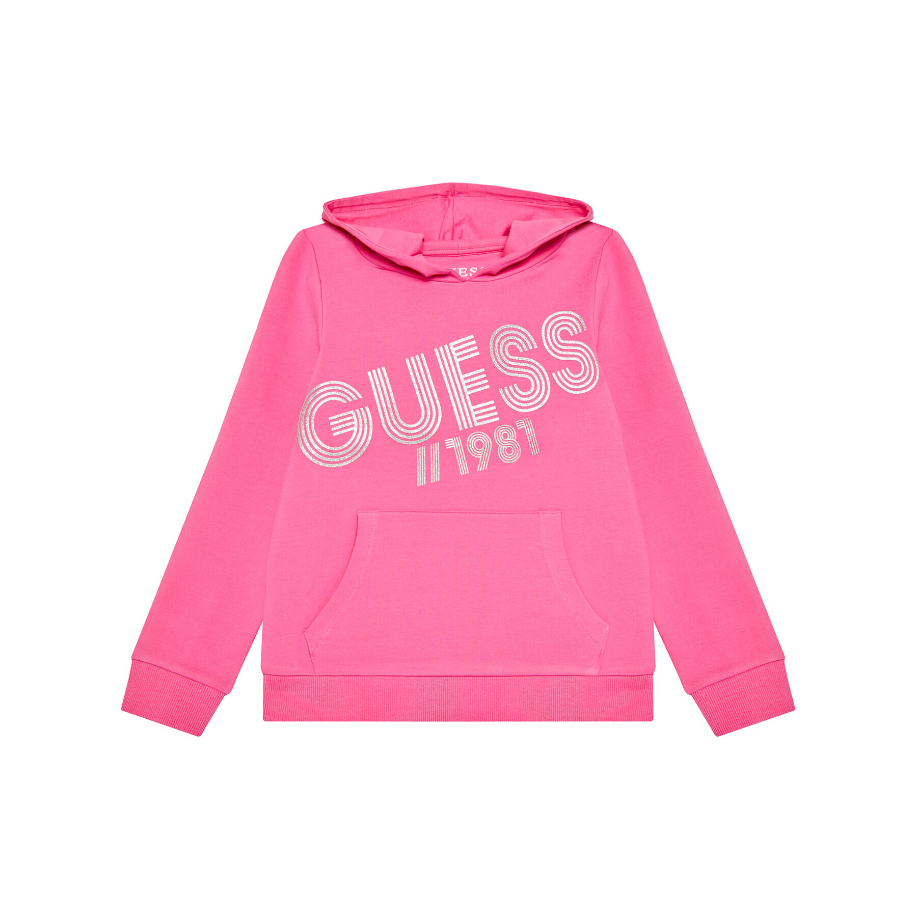 Guess Bluză K1YQ00 KA6V0 Roz Regular Fit - Pled.ro