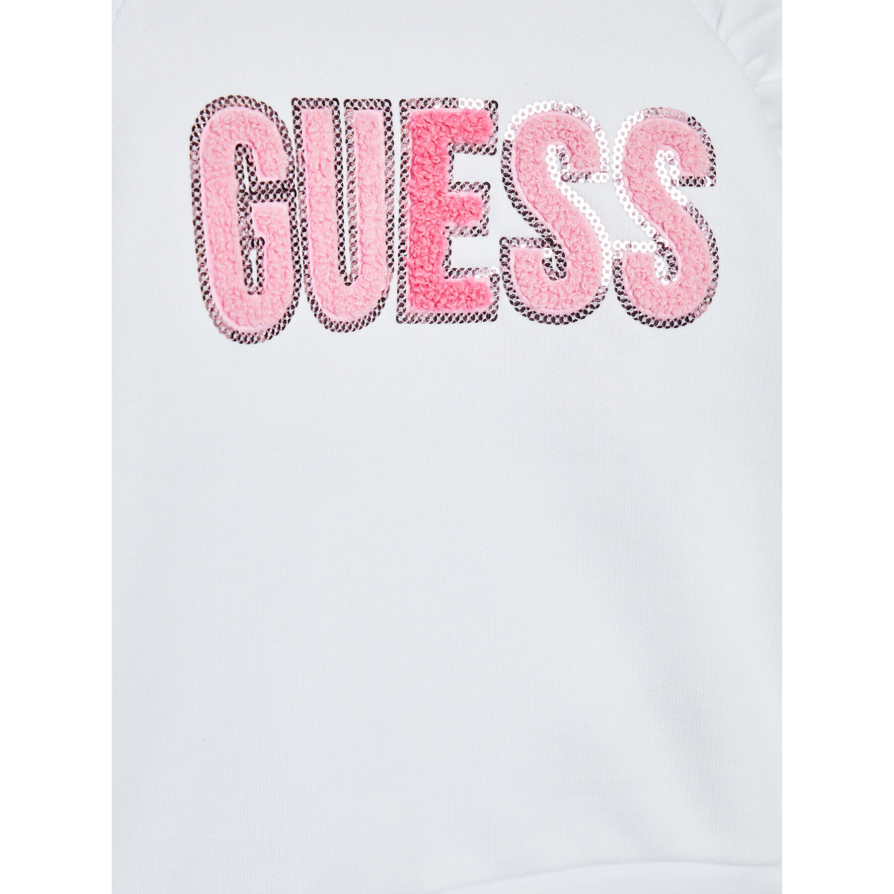 Guess Bluză K2BQ07 KAX70 Alb Regular Fit - Pled.ro