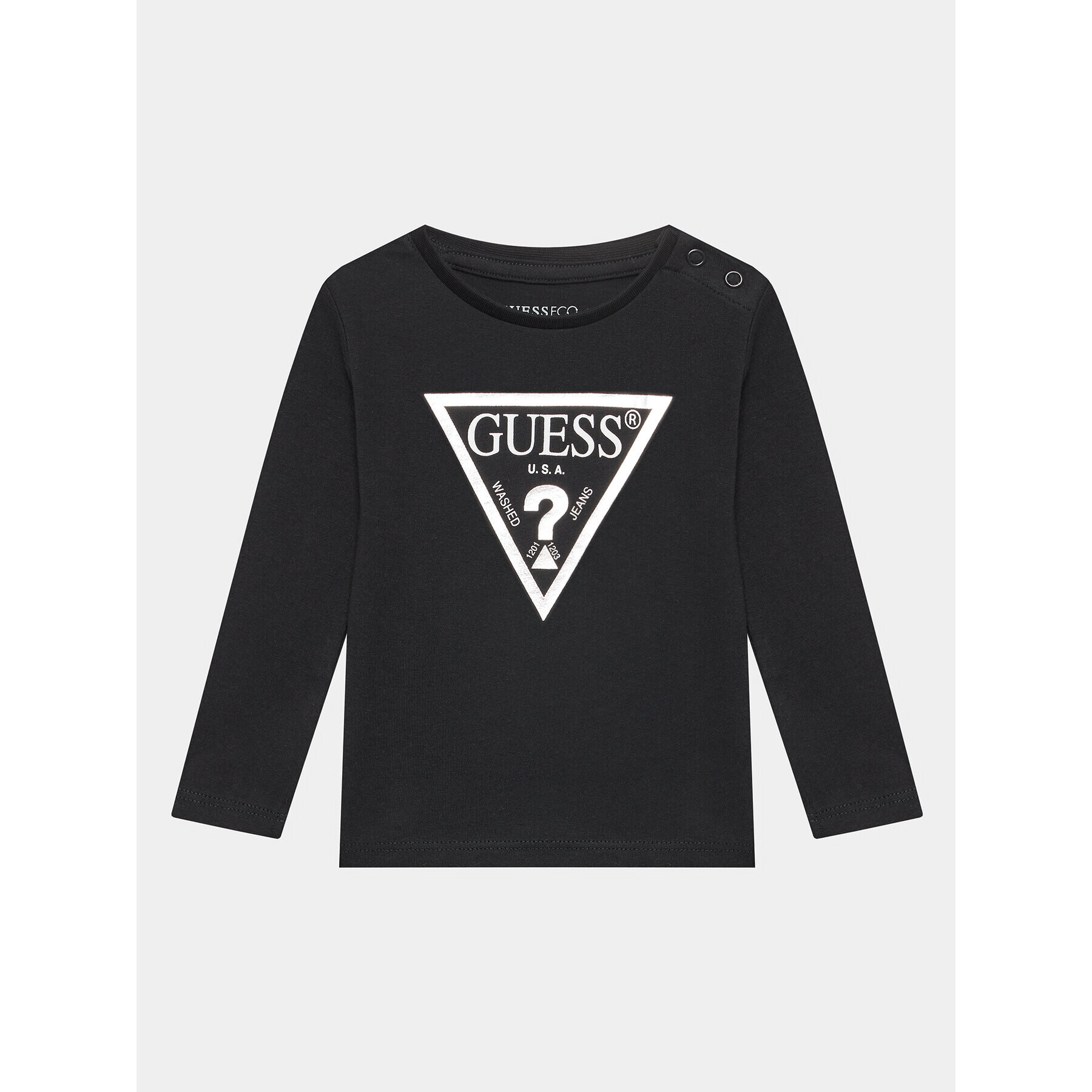 Guess Bluză K84I18 K8HM0 Negru Regular Fit - Pled.ro