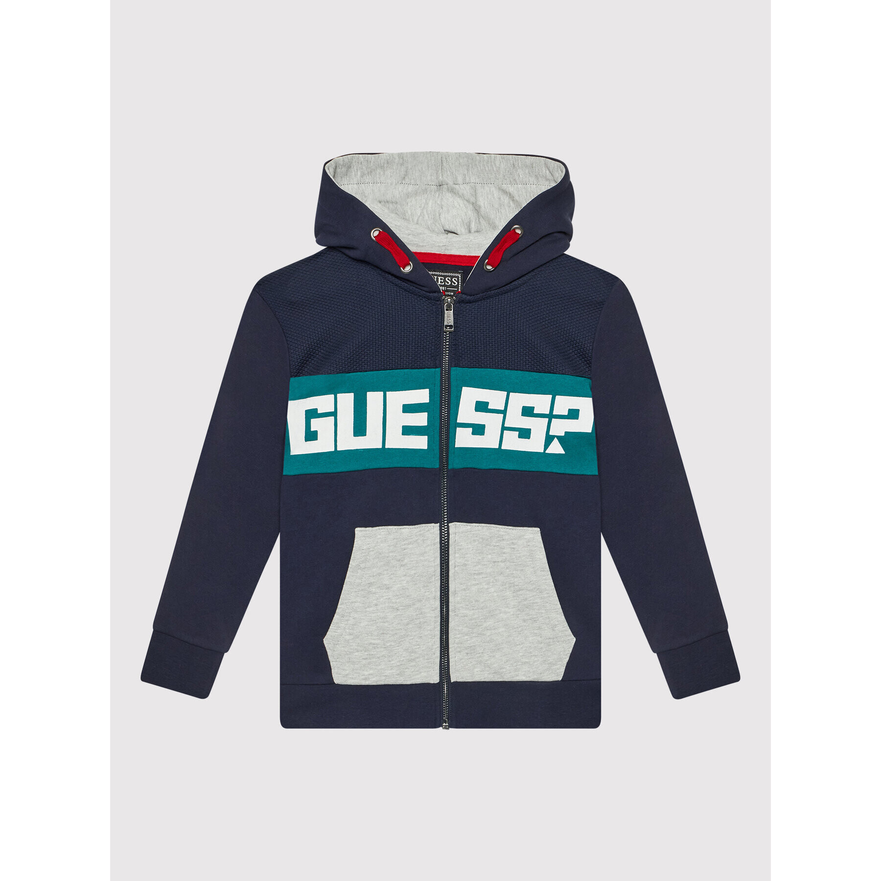 Guess Bluză L1BQ04 KAV30 Bleumarin Regular Fit - Pled.ro