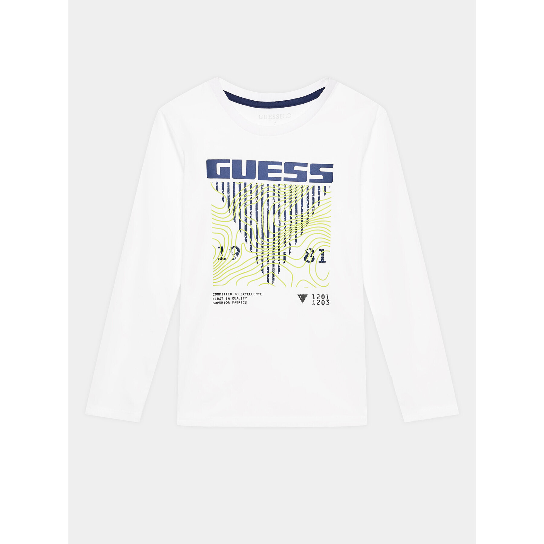 Guess Bluză L3BI29 I3Z13 Alb Regular Fit - Pled.ro