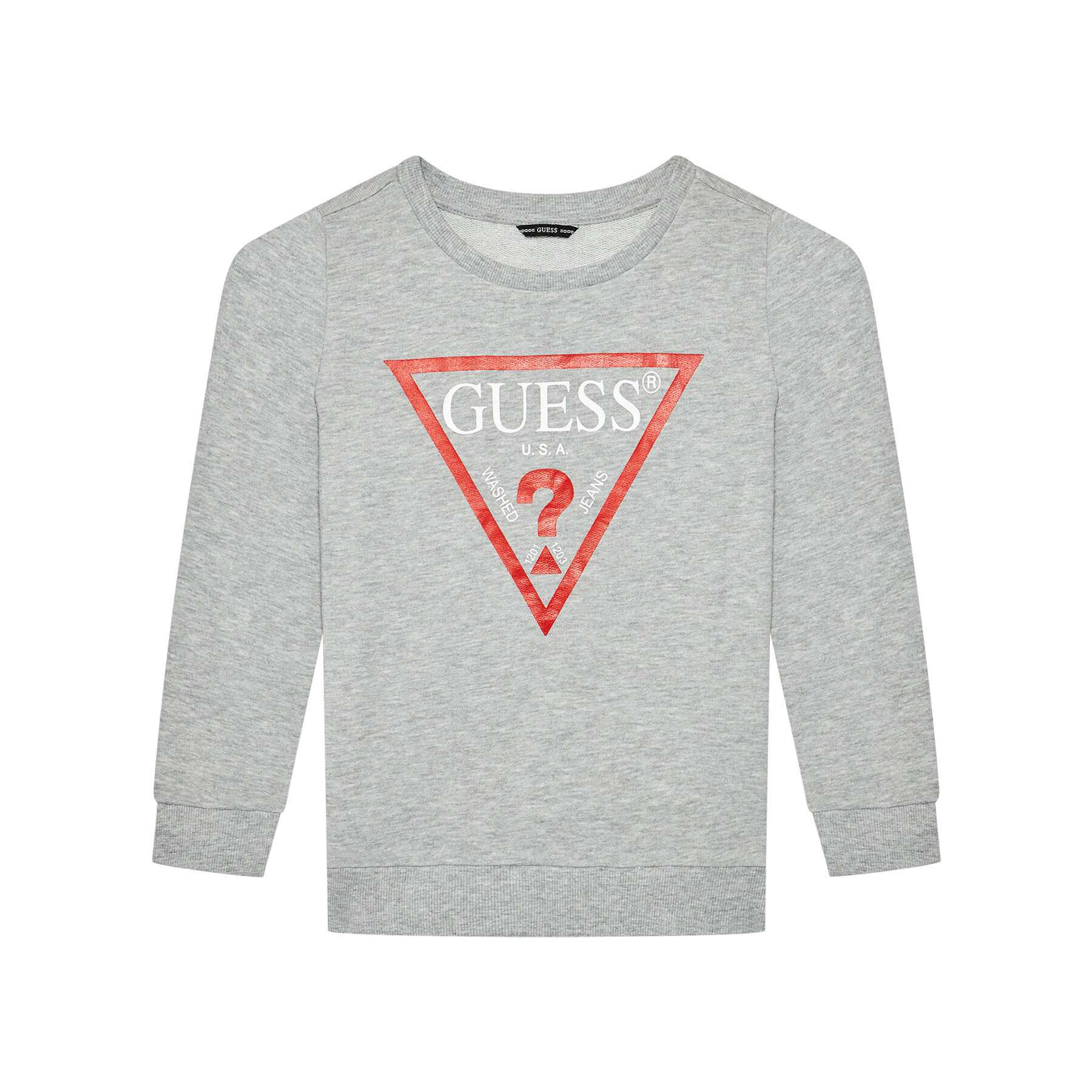 Guess Bluză L73Q09 KAUG0 Gri Regular Fit - Pled.ro