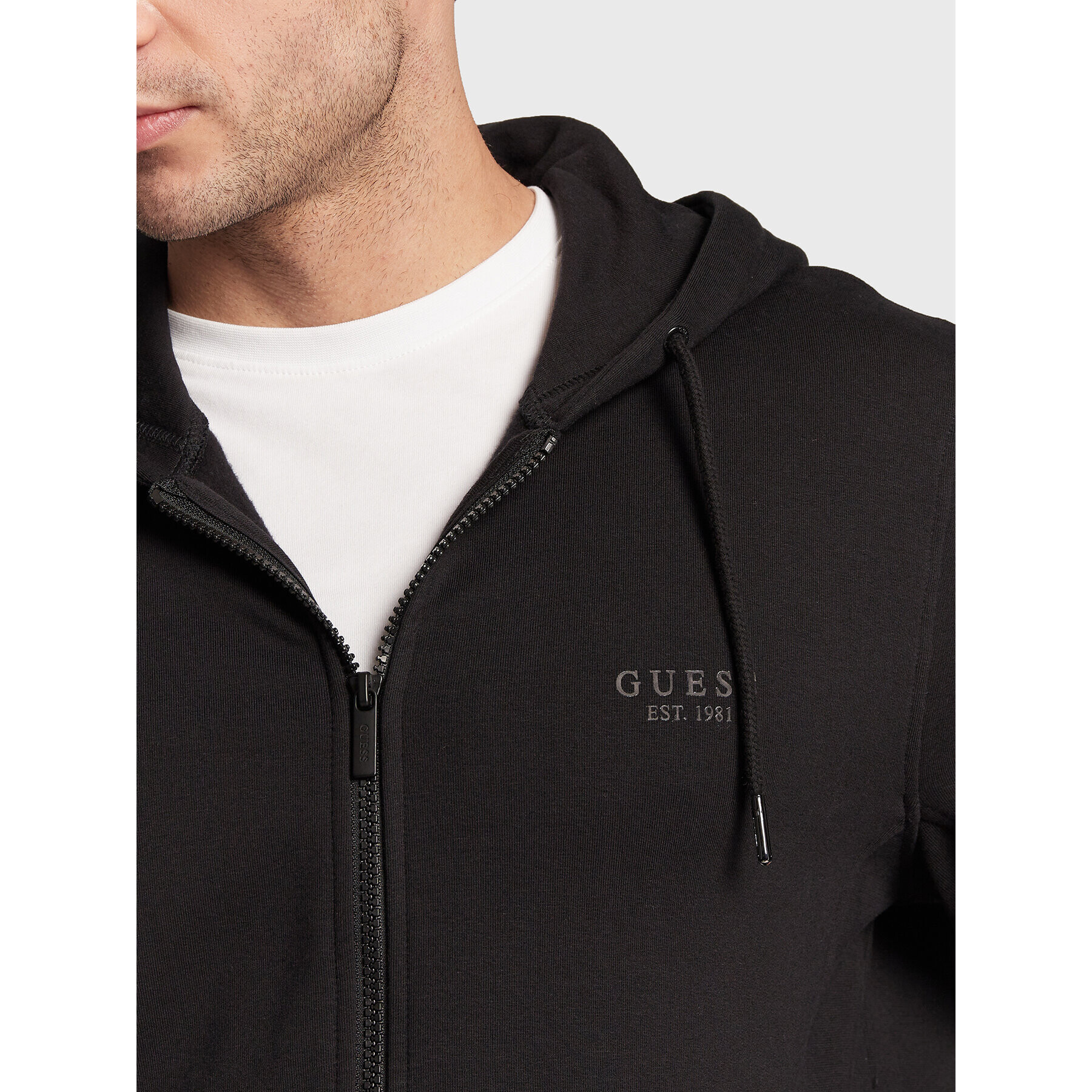 Guess Bluză M2BQ48 K7ON4 Negru Slim Fit - Pled.ro