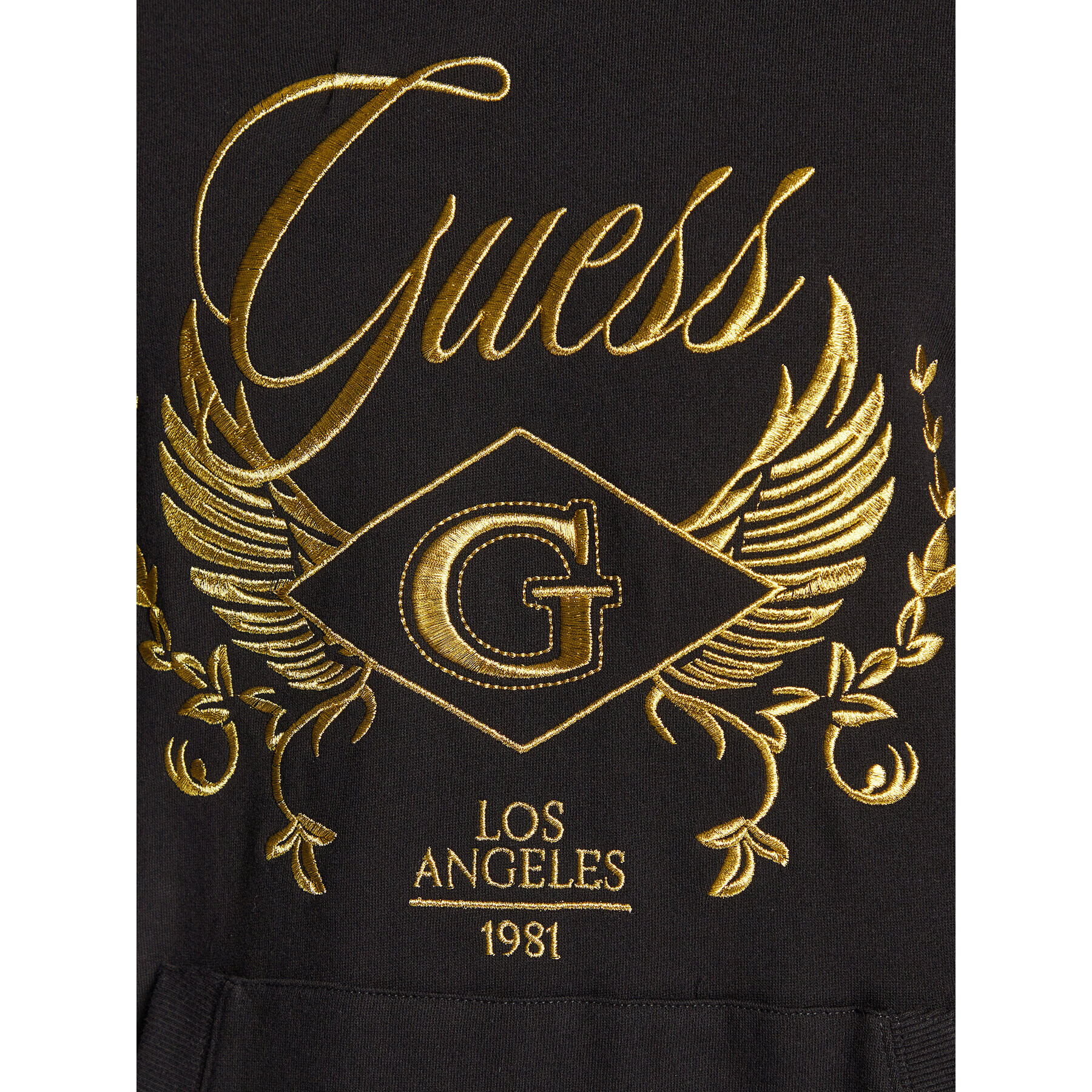 Guess Bluză M3RQ01 K9YH1 Negru Regular Fit - Pled.ro