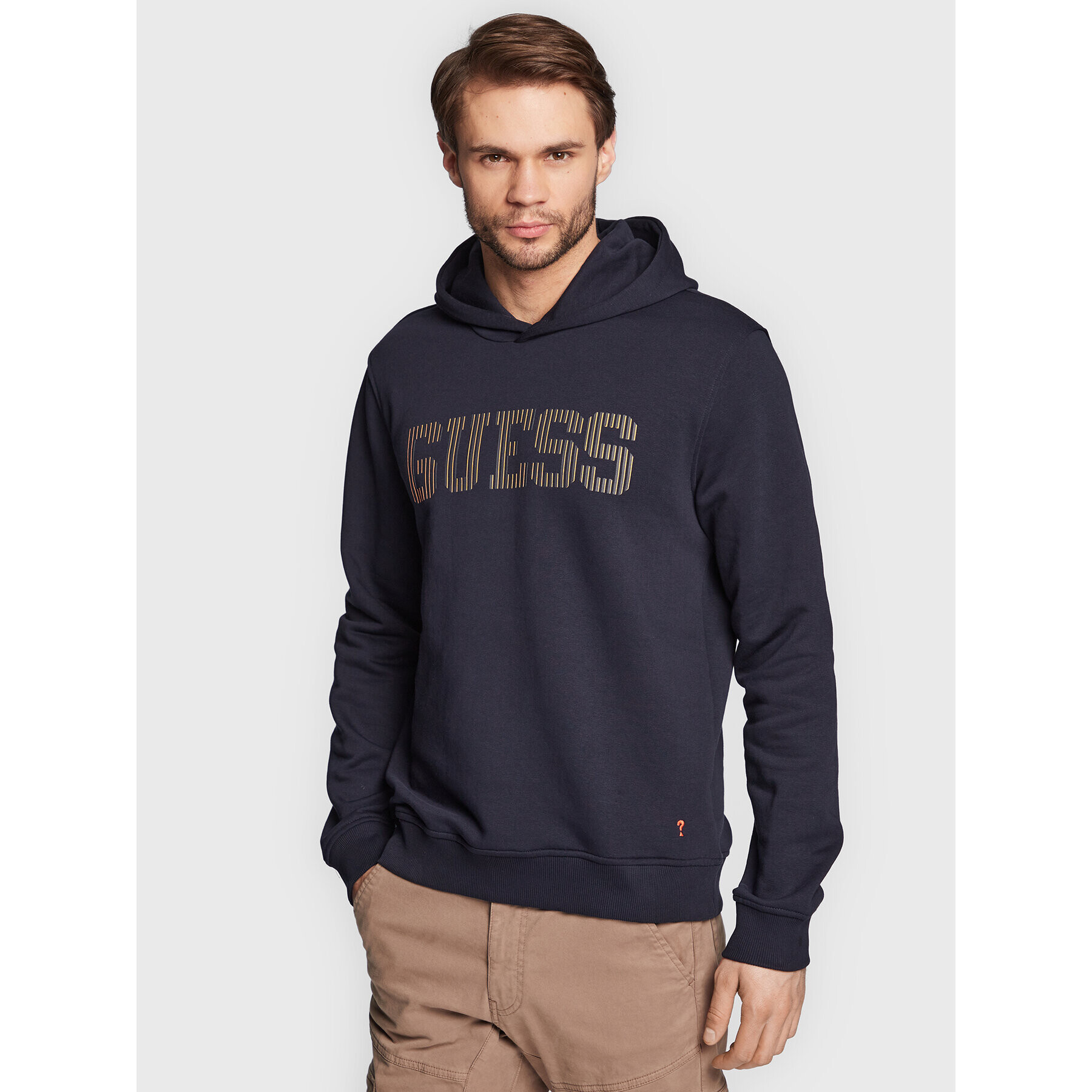 Guess Bluză M3RQ36 KBK32 Bleumarin Slim Fit - Pled.ro