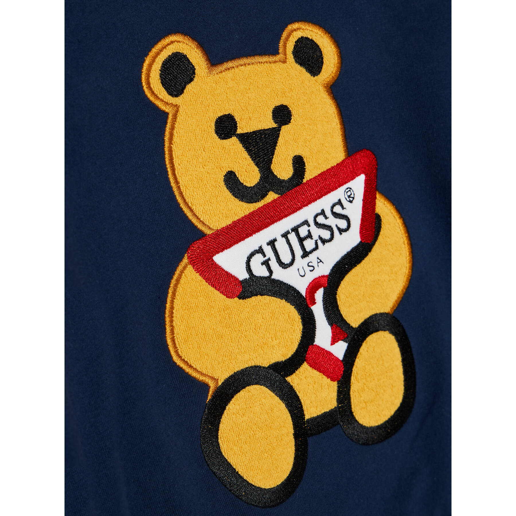 Guess Bluză N0BQ09 K97E0 Bleumarin Regular Fit - Pled.ro