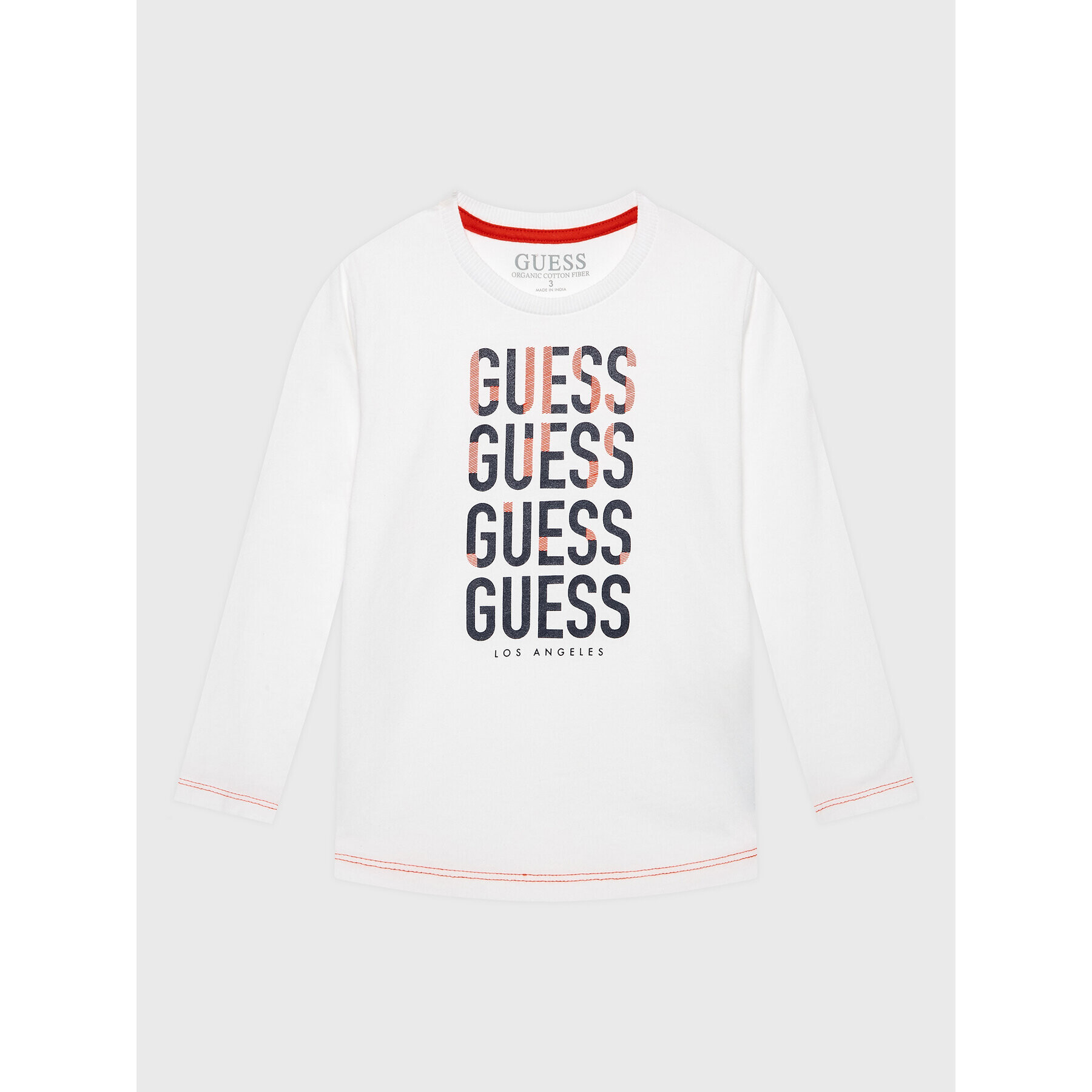 Guess Bluză N2BI12 I3Z11 Alb Regular Fit - Pled.ro