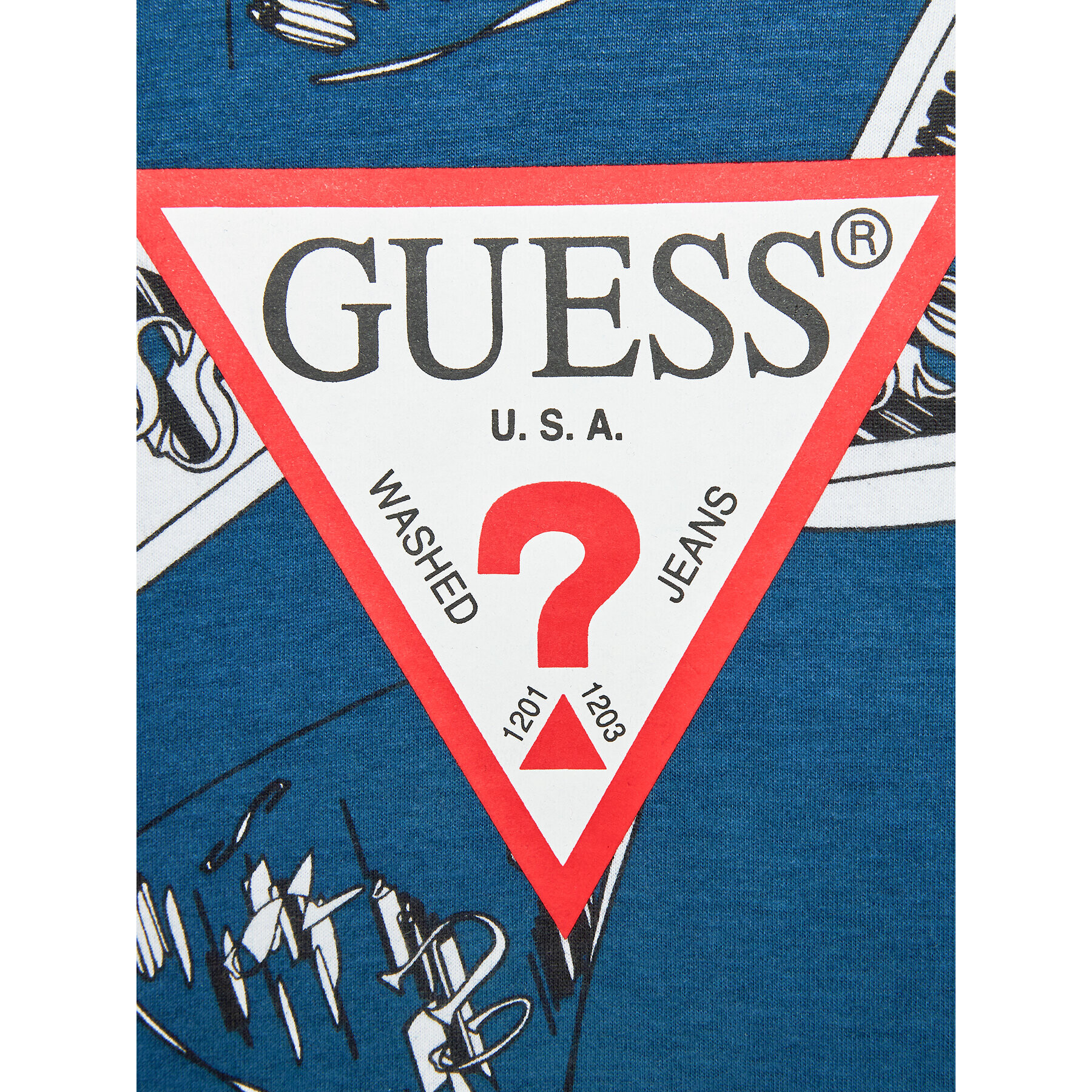 Guess Bluză N3BI04 I3Z13 Albastru Regular Fit - Pled.ro