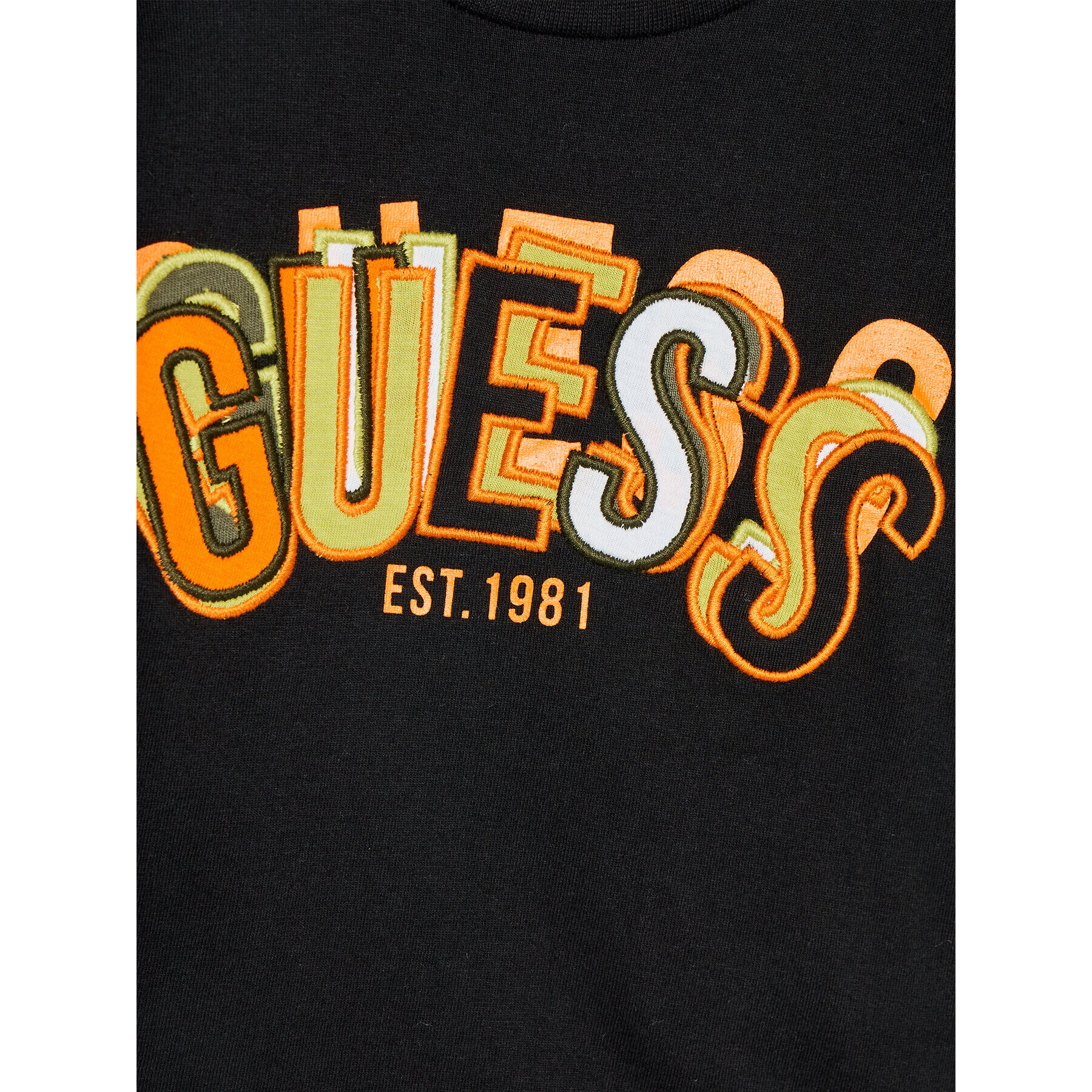 Guess Bluză N3BI17 I3Z13 Negru Regular Fit - Pled.ro