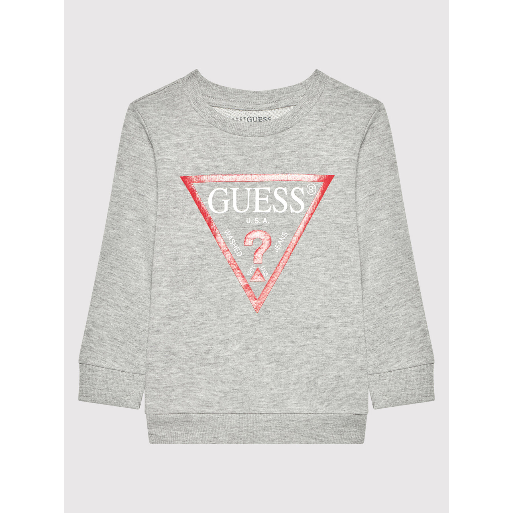 Guess Bluză N73Q10 KAUG0 Gri Regular Fit - Pled.ro