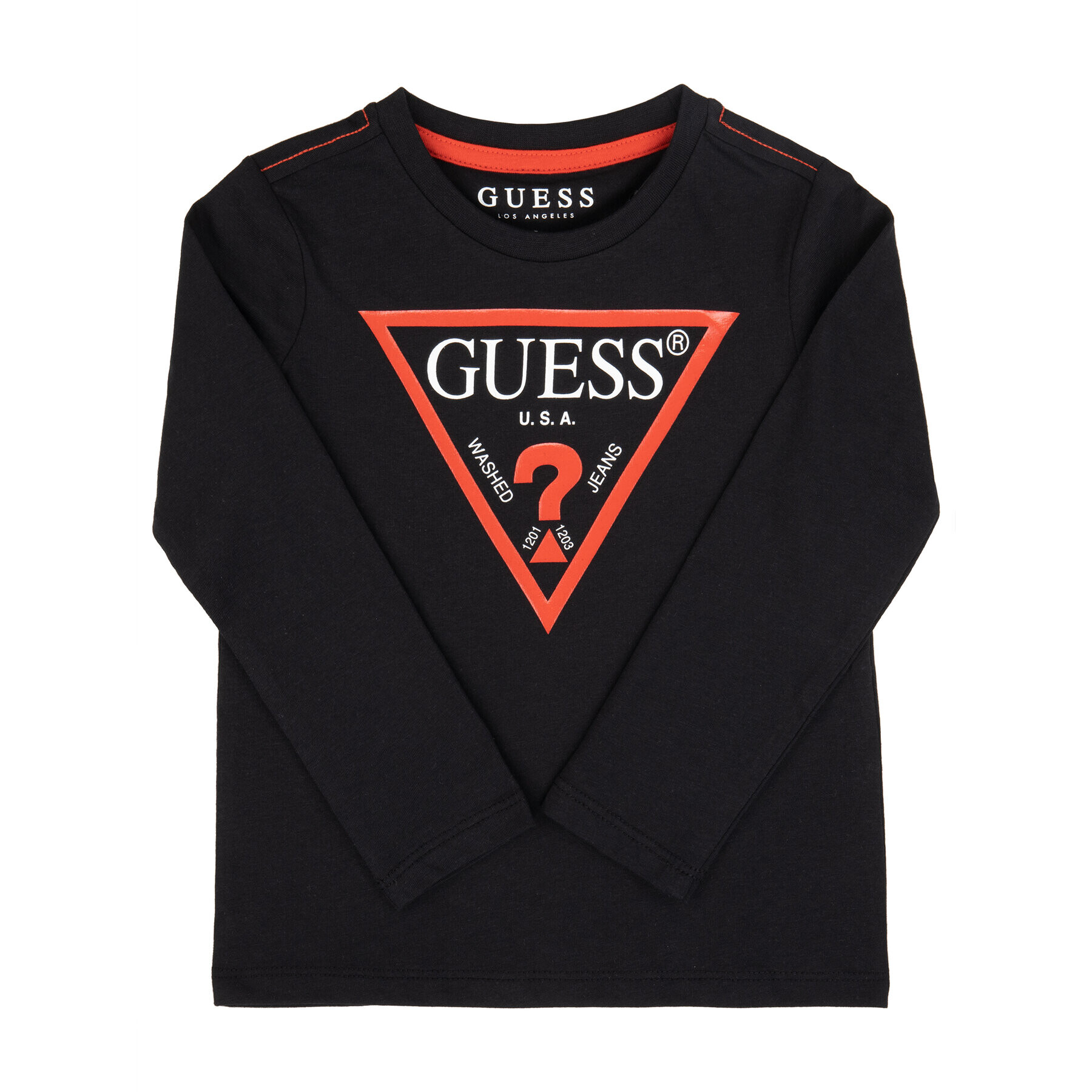 Guess Bluză N84I24 K5M20 Negru Regular Fit - Pled.ro