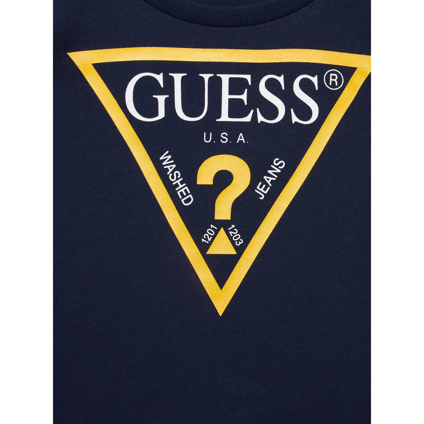 Guess Bluză N84I24 K8HM0 Bleumarin Regular Fit - Pled.ro