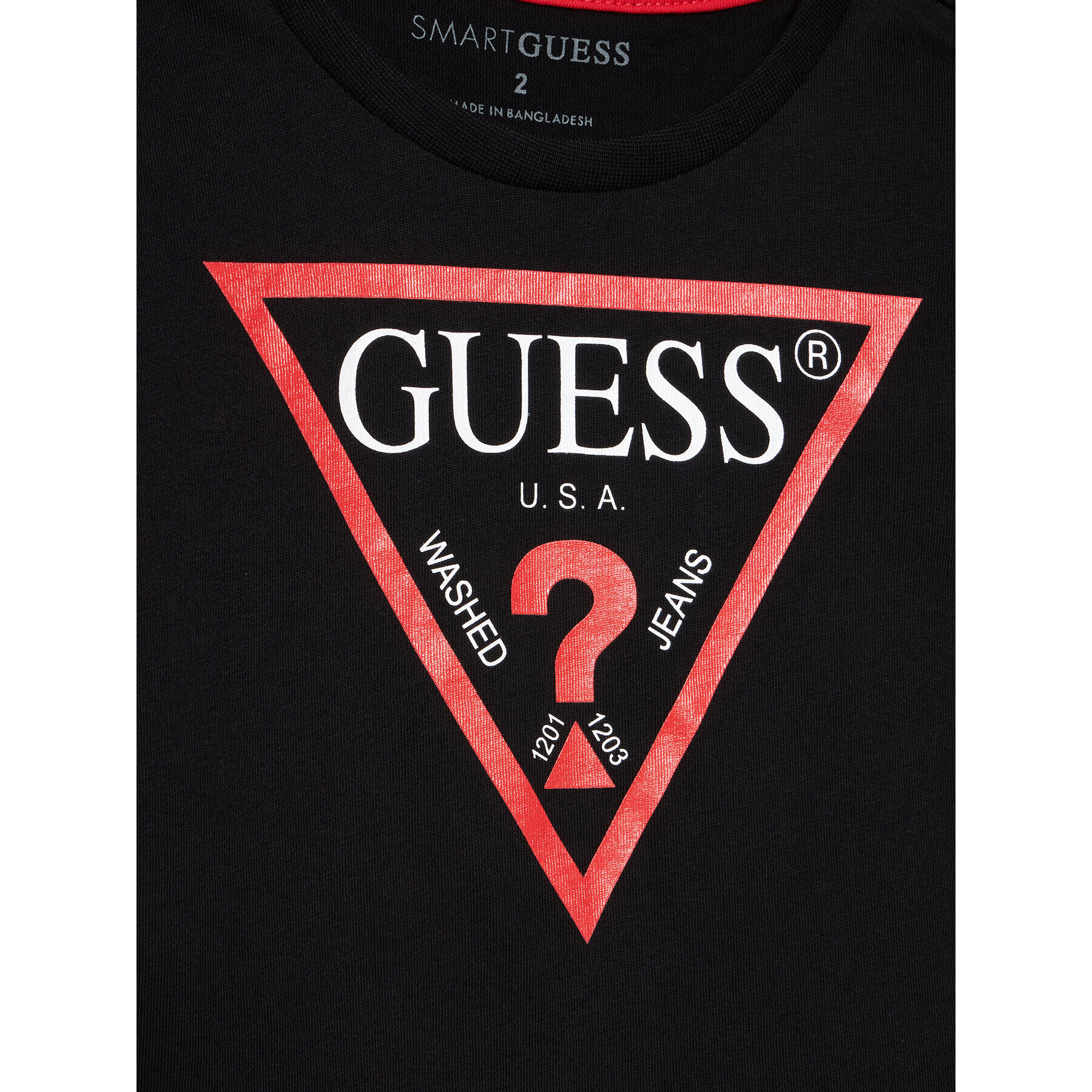 Guess Bluză N84I24 K8HM0 Negru Regular Fit - Pled.ro