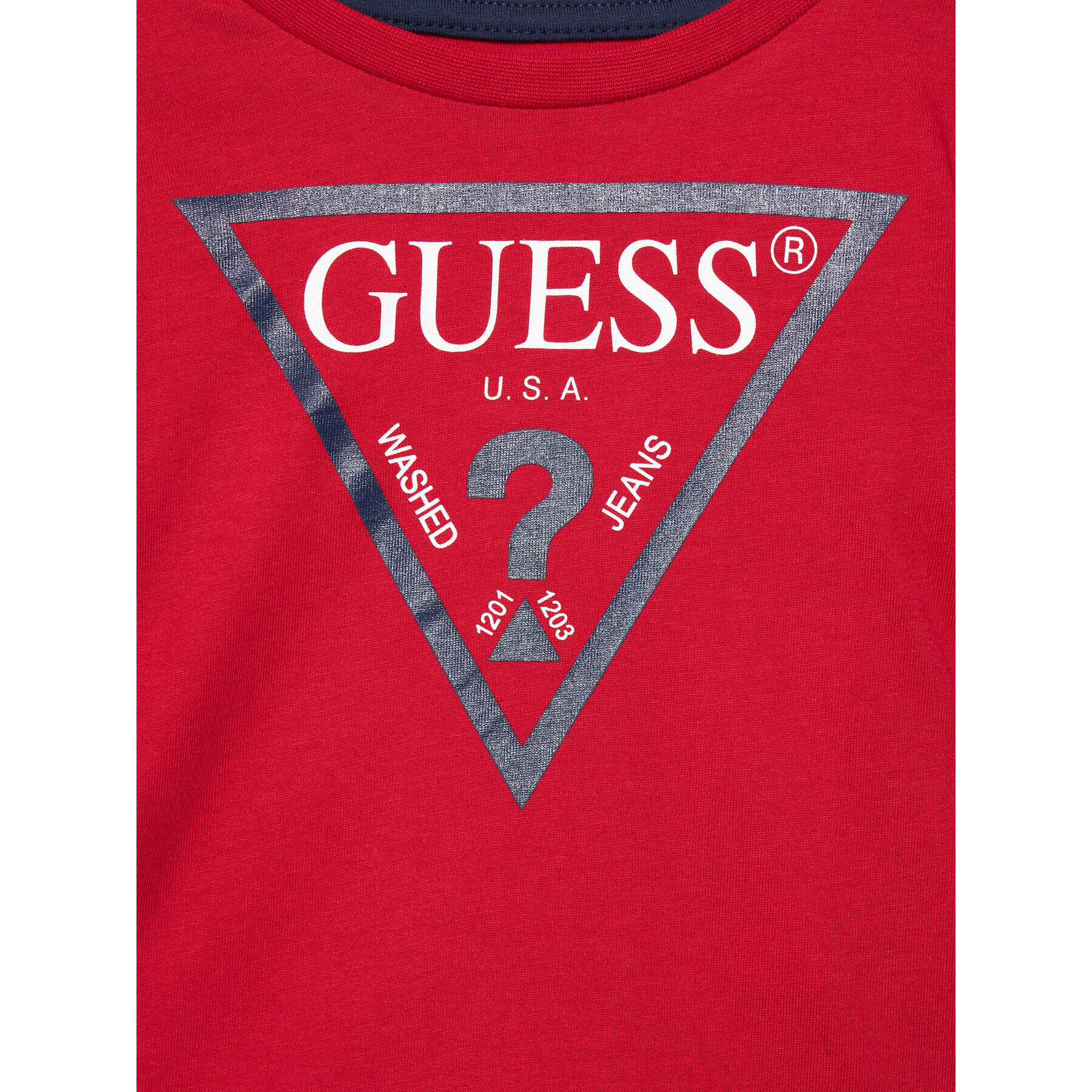 Guess Bluză N84I24 K8HM0 Roșu Regular Fit - Pled.ro