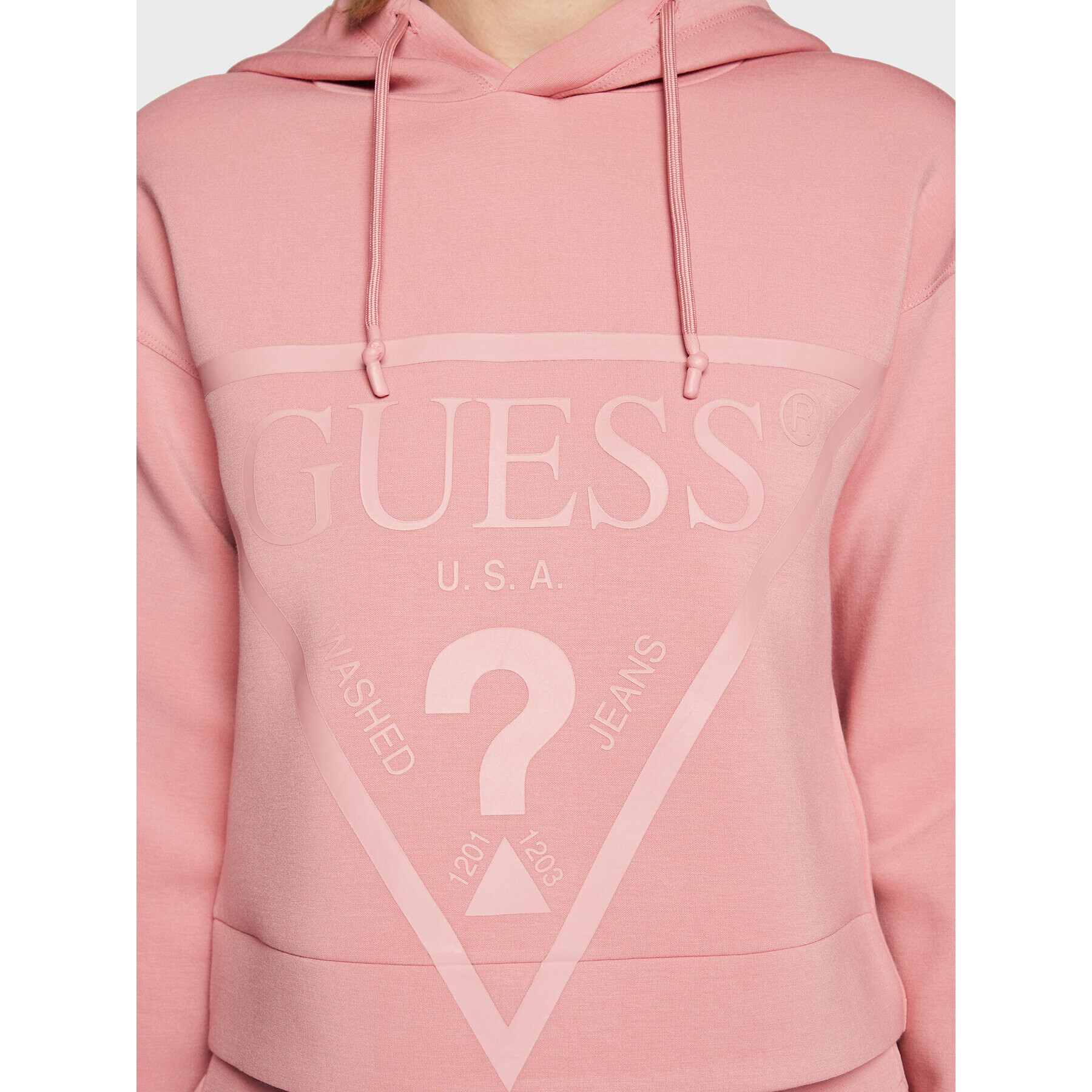 Guess Bluză New Alisa V2YQ08 K7UW2 Roz Regular Fit - Pled.ro