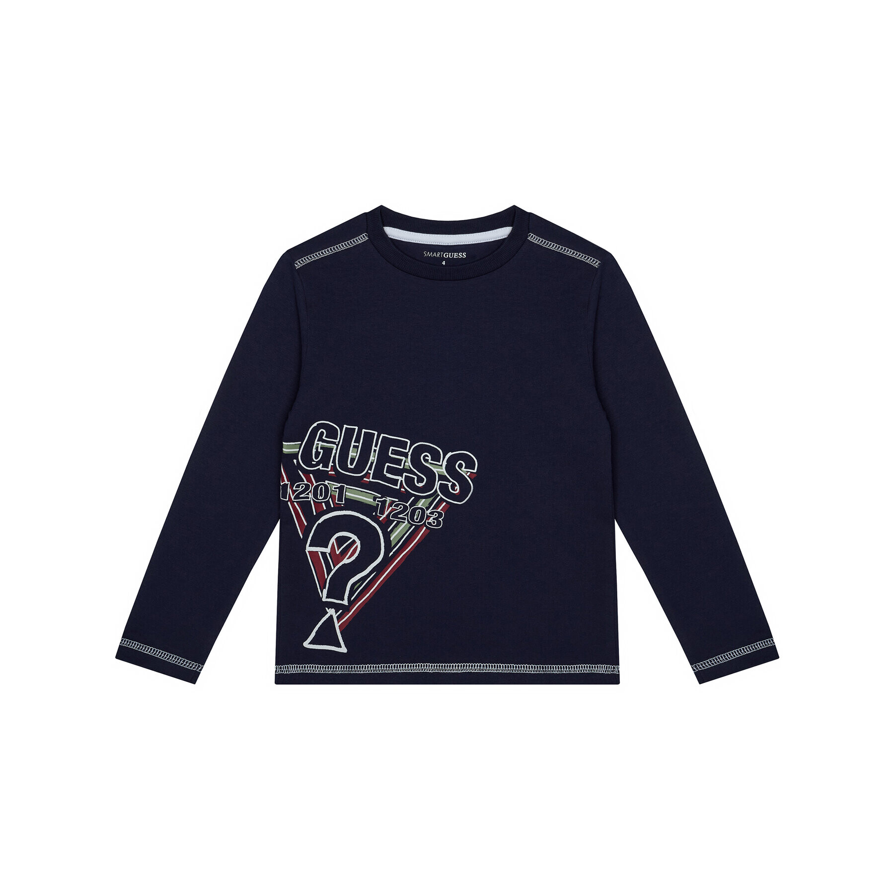 Guess Bluză Toddler N0BI01 I3Z11 Bleumarin Regular Fit - Pled.ro