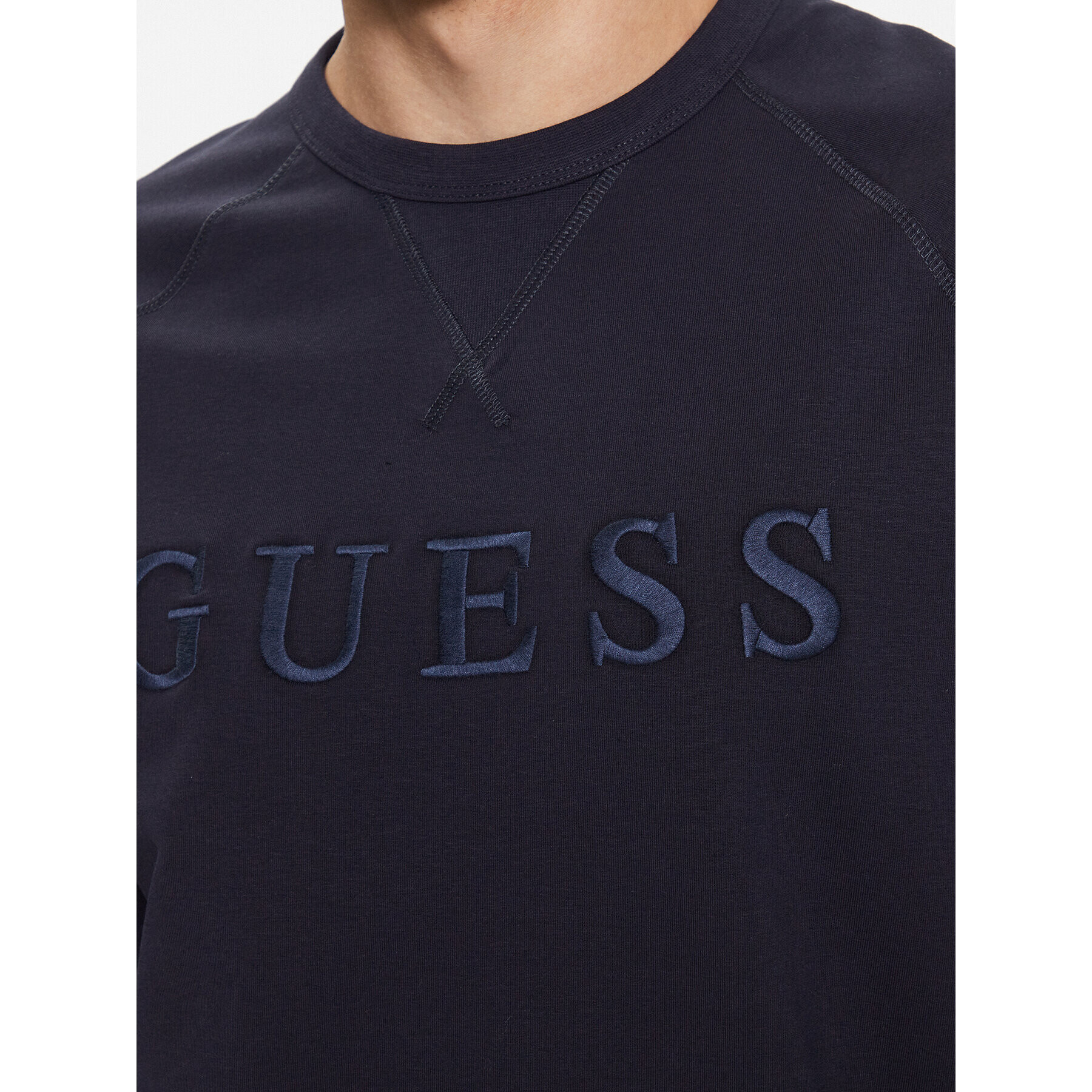 Guess Bluză U3YQ01 KBS91 Bleumarin Regular Fit - Pled.ro